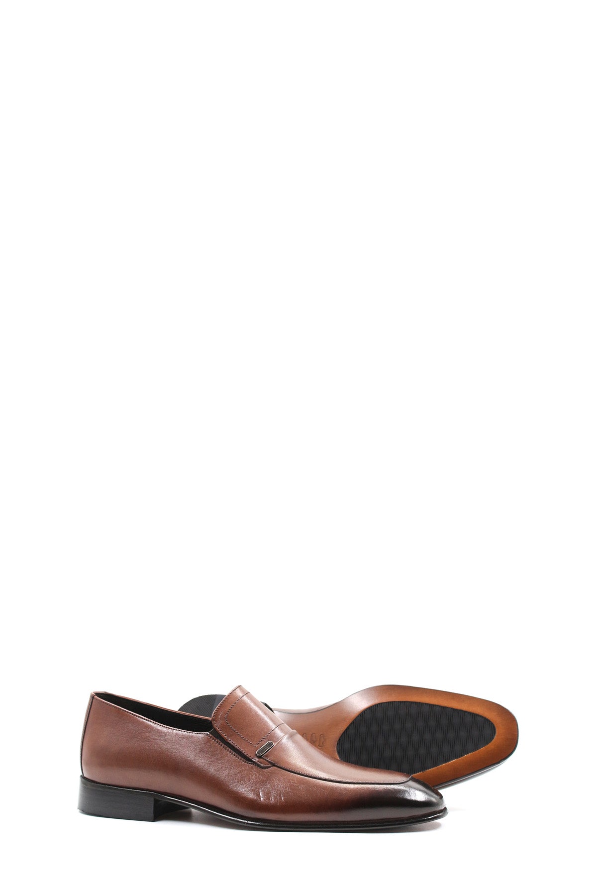 KOALA SYDNEY Men's Brown Leather Penny Loafers-Wessi