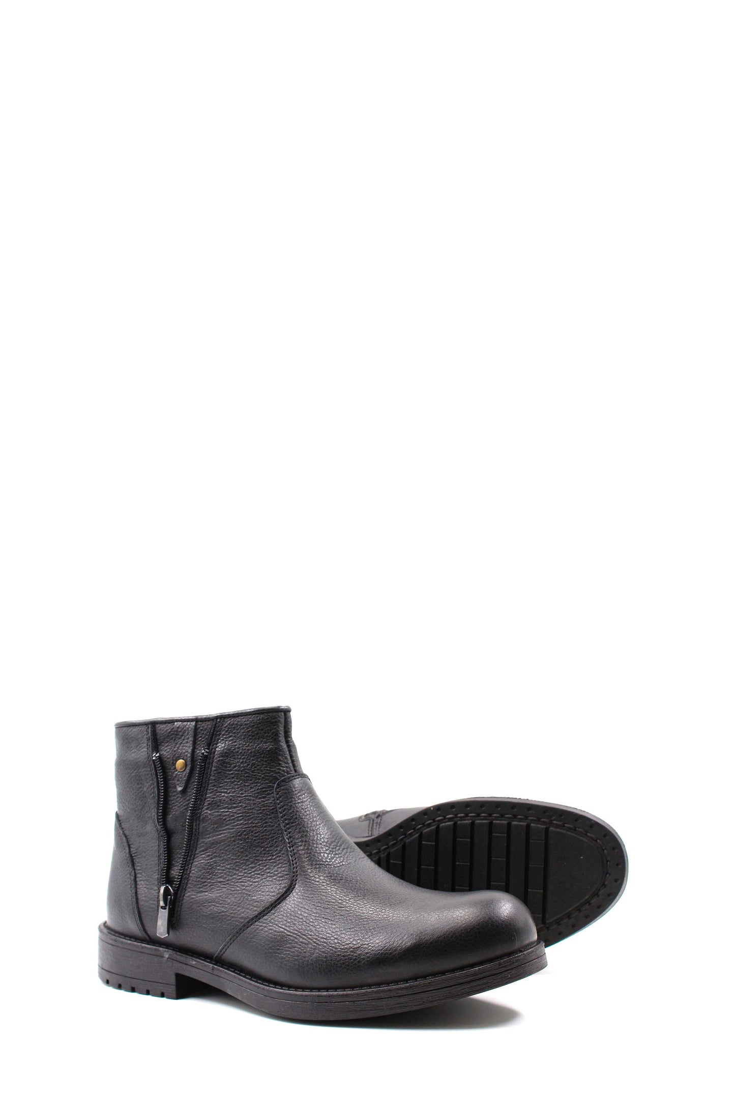 KOALA SYDNEY Black Leather Ankle Boots Wessi