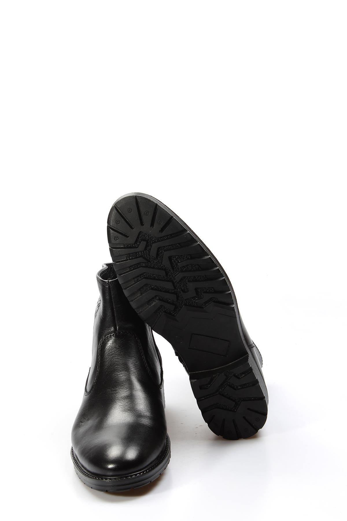 KOALA SYDNEY Men's Black Leather Ankle Boots-Wessi