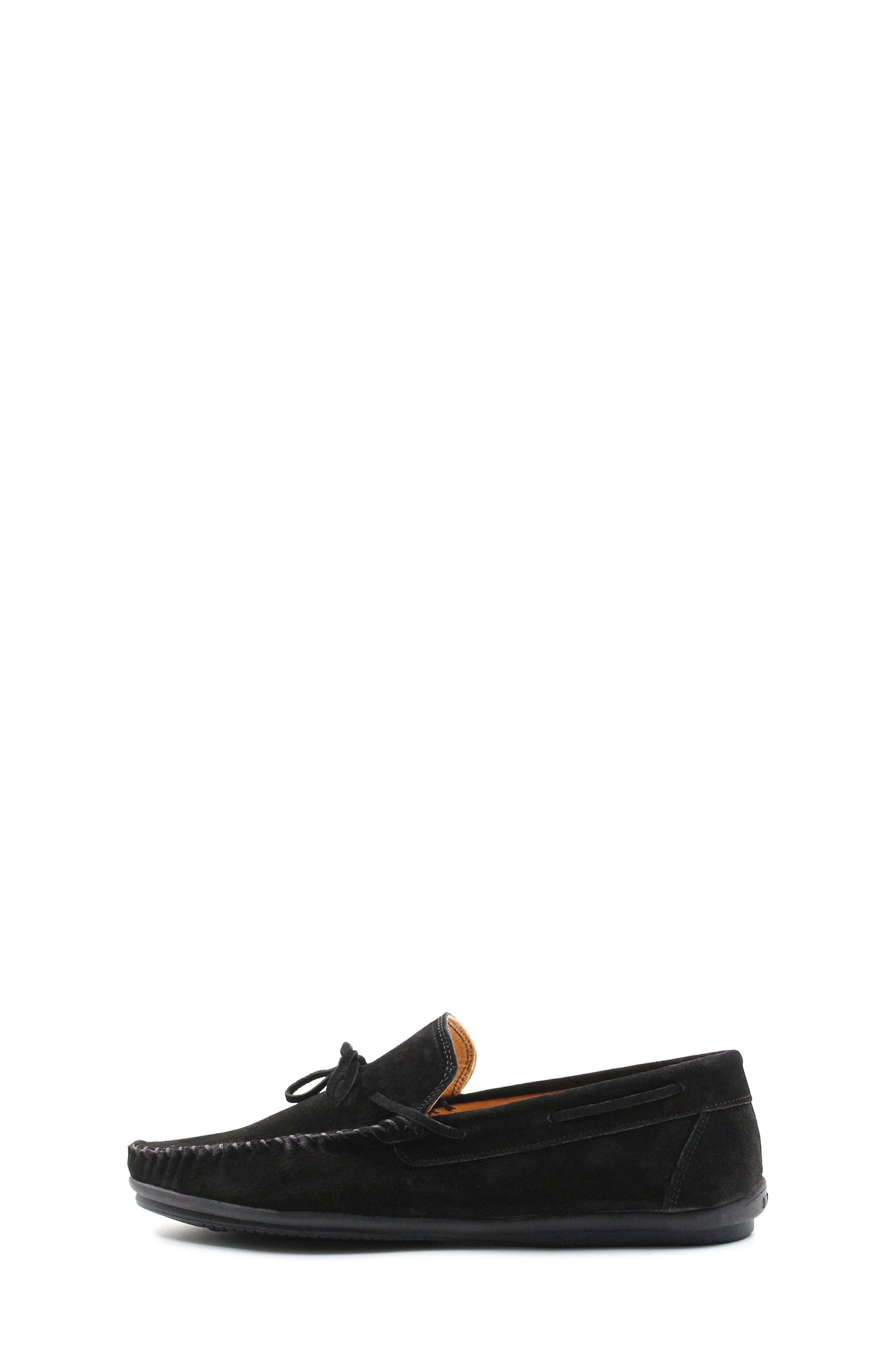 KOALA SYDNEY Black Suede Driving Loafers-Wessi