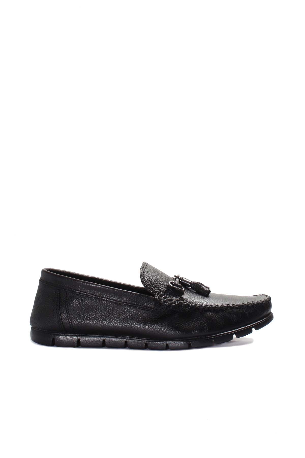 KOALA SYDNEY Men's Black Tassel Loafers