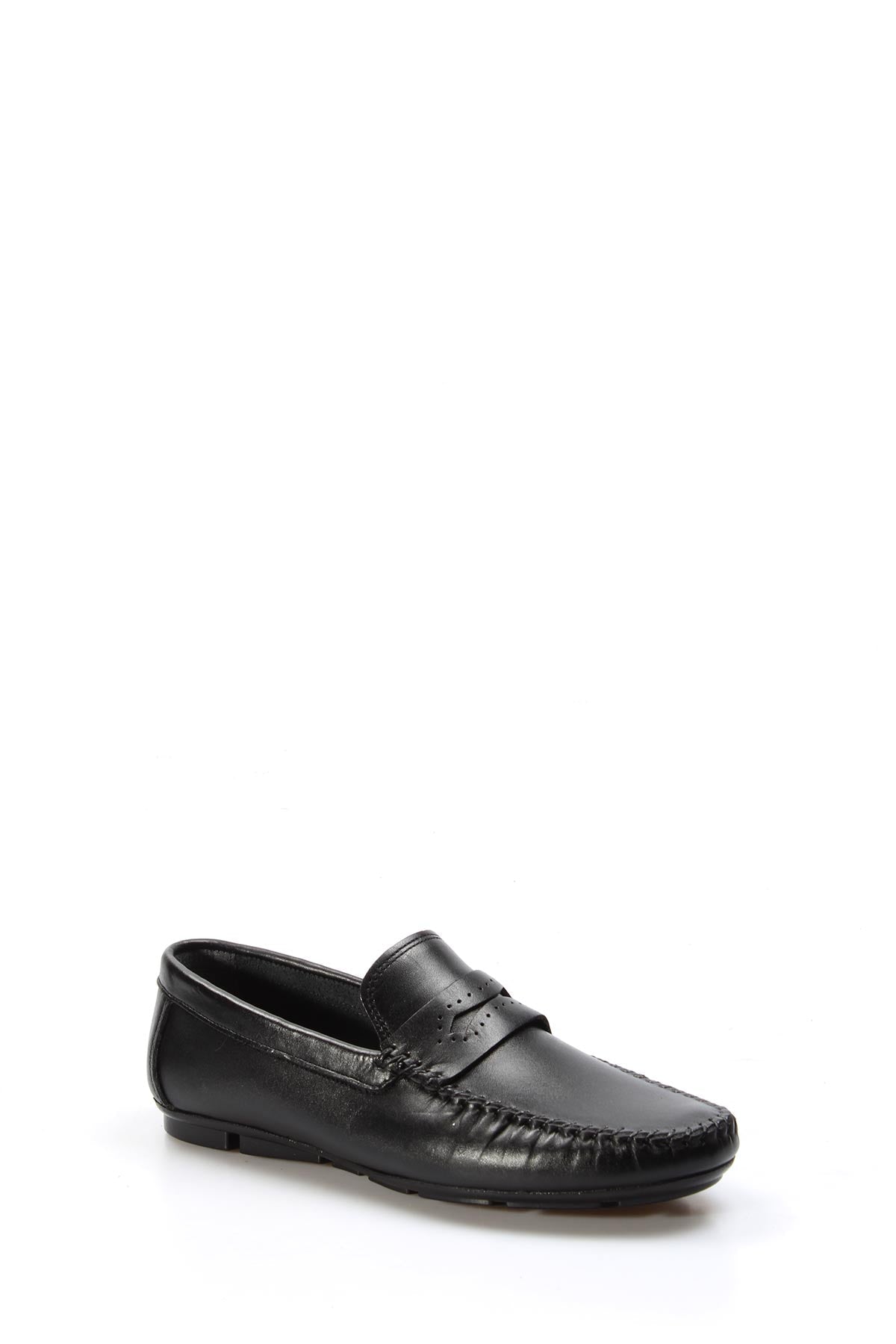 KOALA SYDNEY Men's Classic Black Leather Loafers