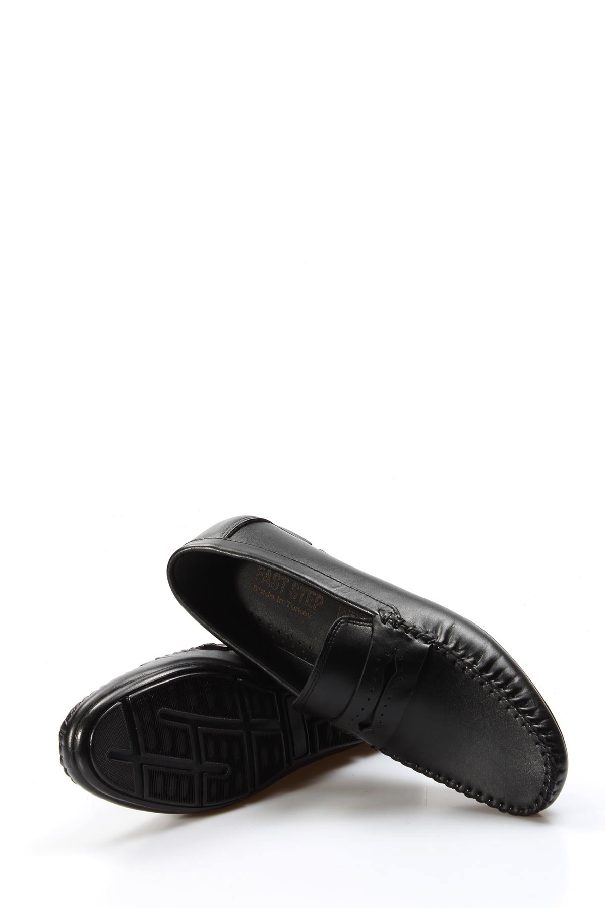 KOALA SYDNEY Men's Classic Black Leather Loafers