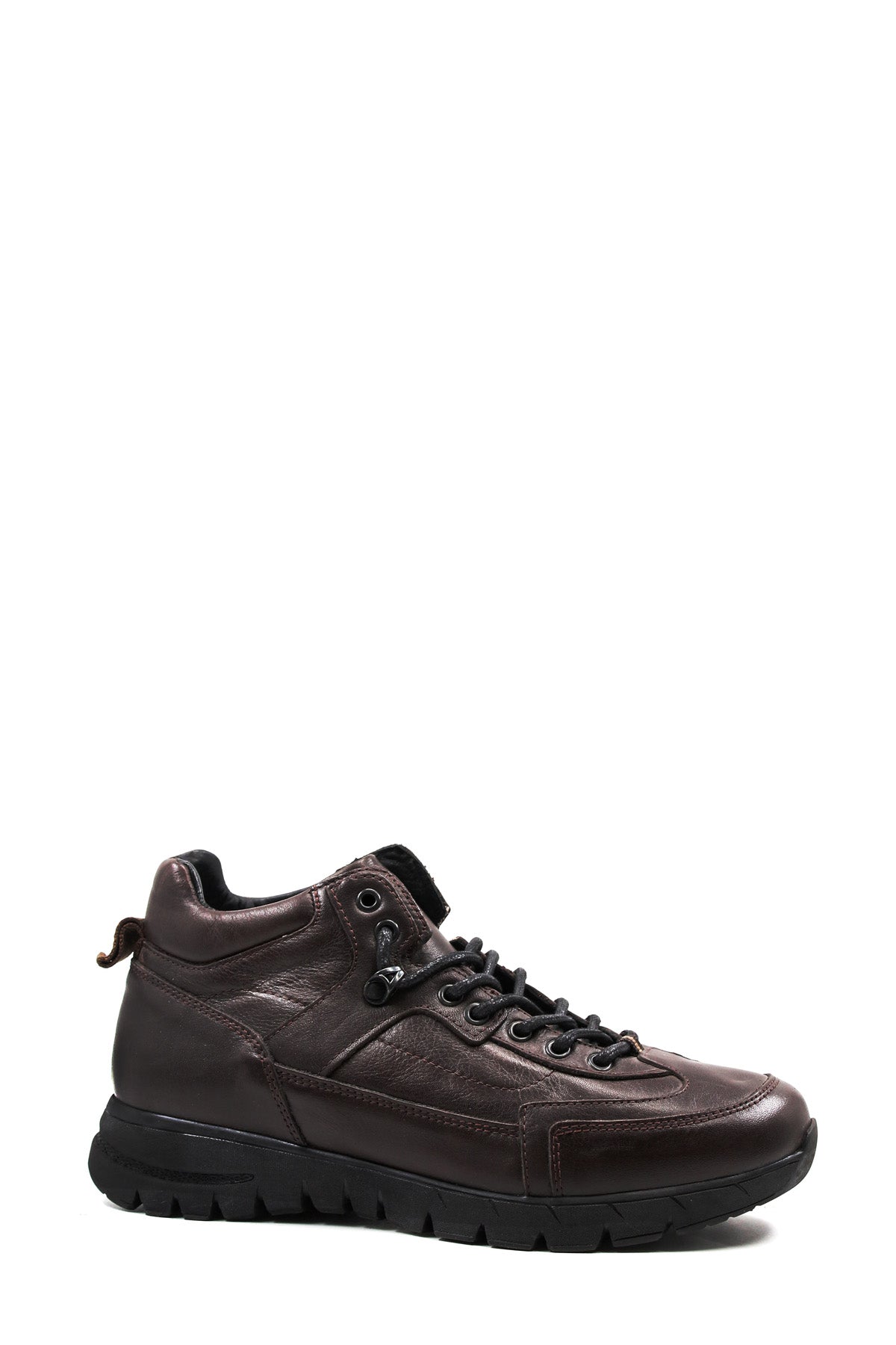 KOALA SYDNEY Brown Leather Hiking Boots-Wessi