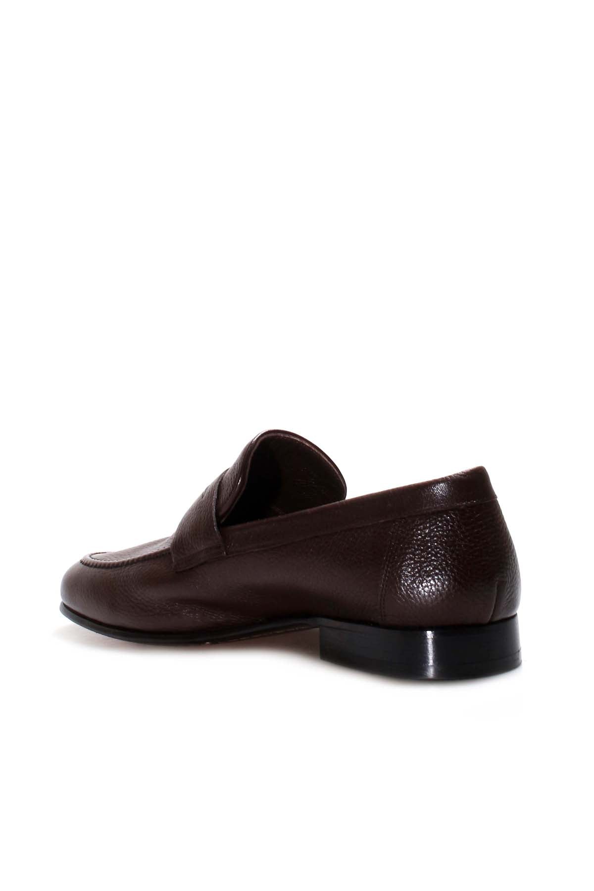 KOALA SYDNEY Brown Classic Leather Penny Loafers-Wessi