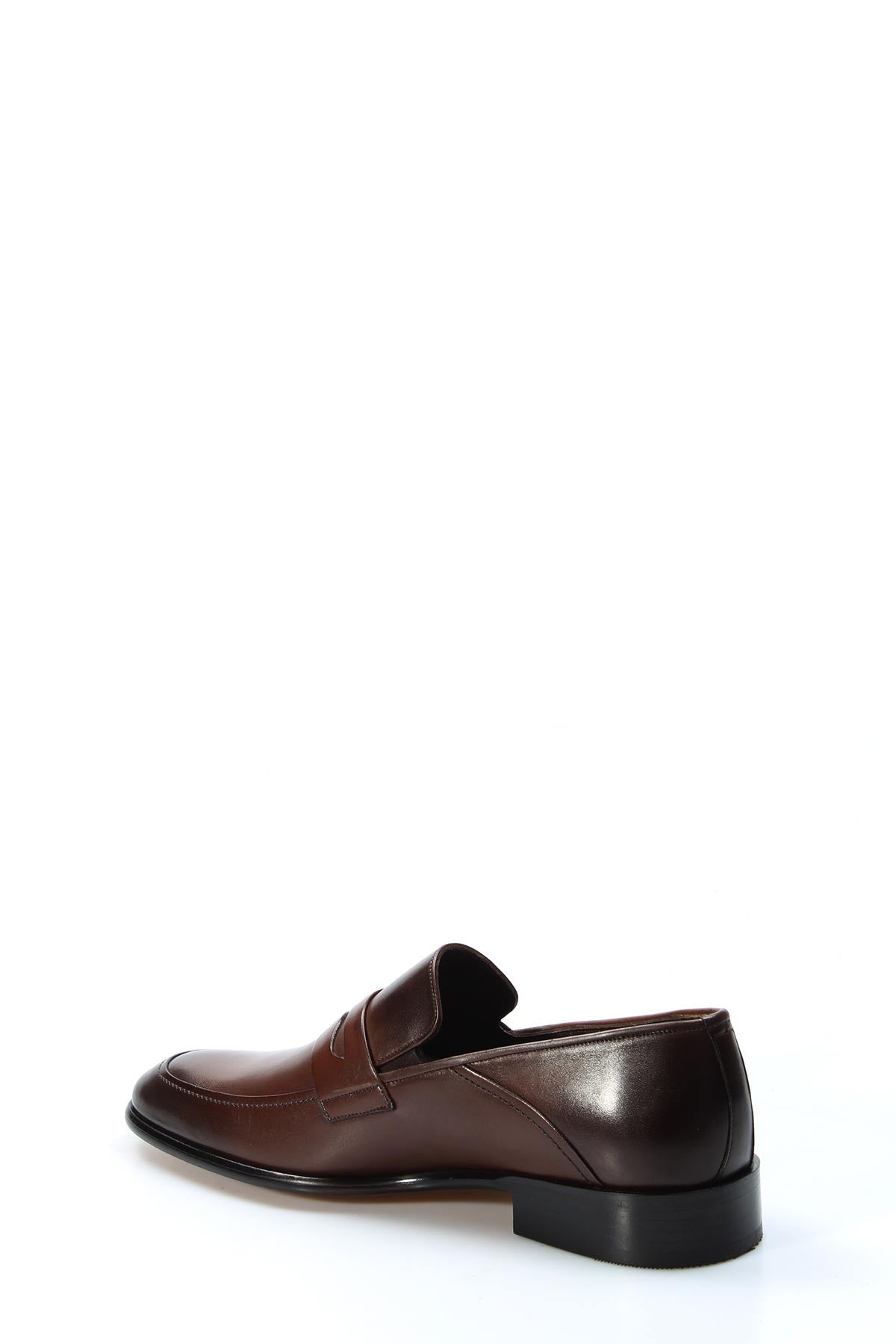 KOALA SYDNEY Men's Classic Brown Penny Loafers with Sleek Leather Finish
