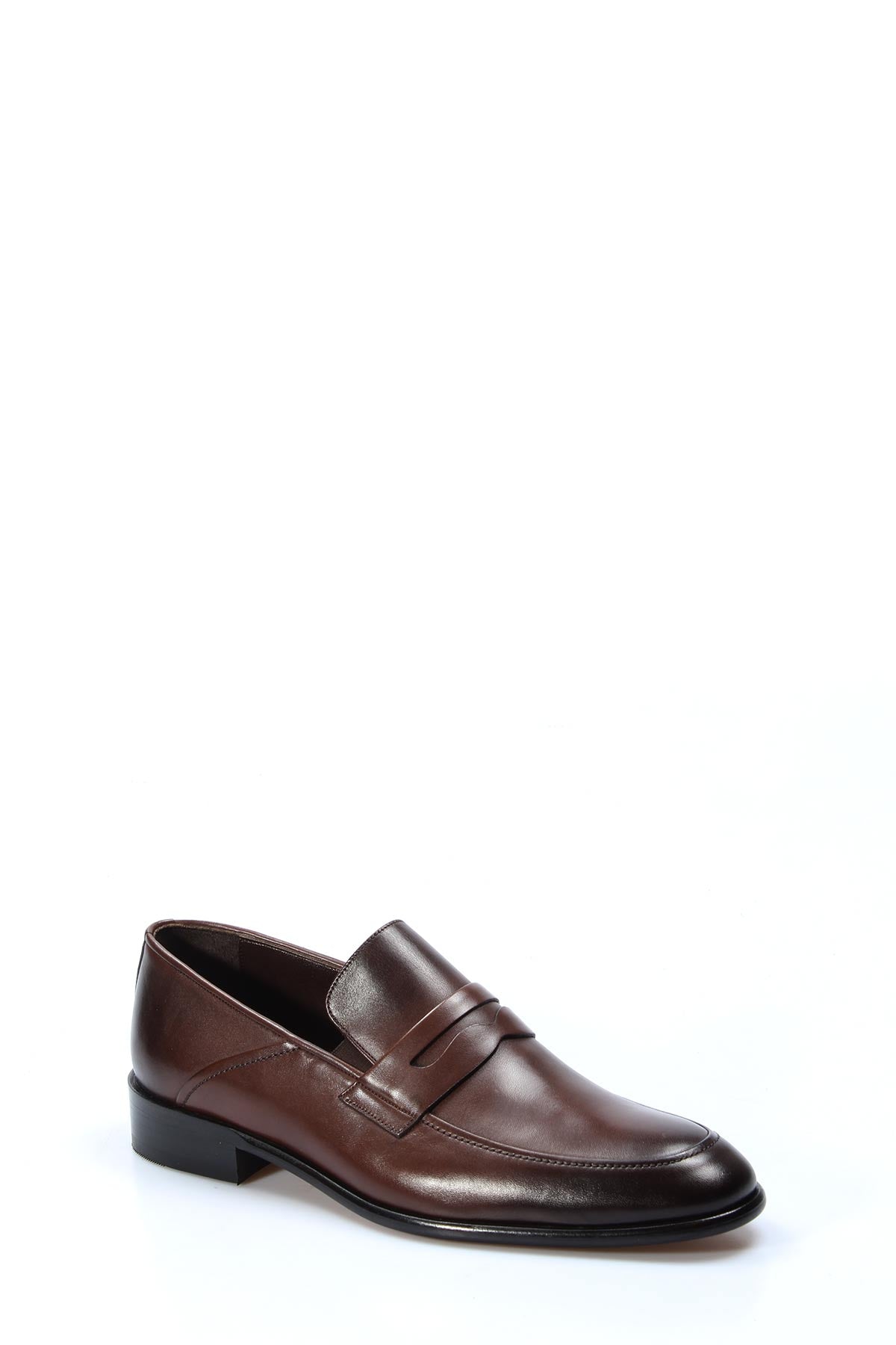 KOALA SYDNEY Men's Classic Brown Penny Loafers with Sleek Leather Finish