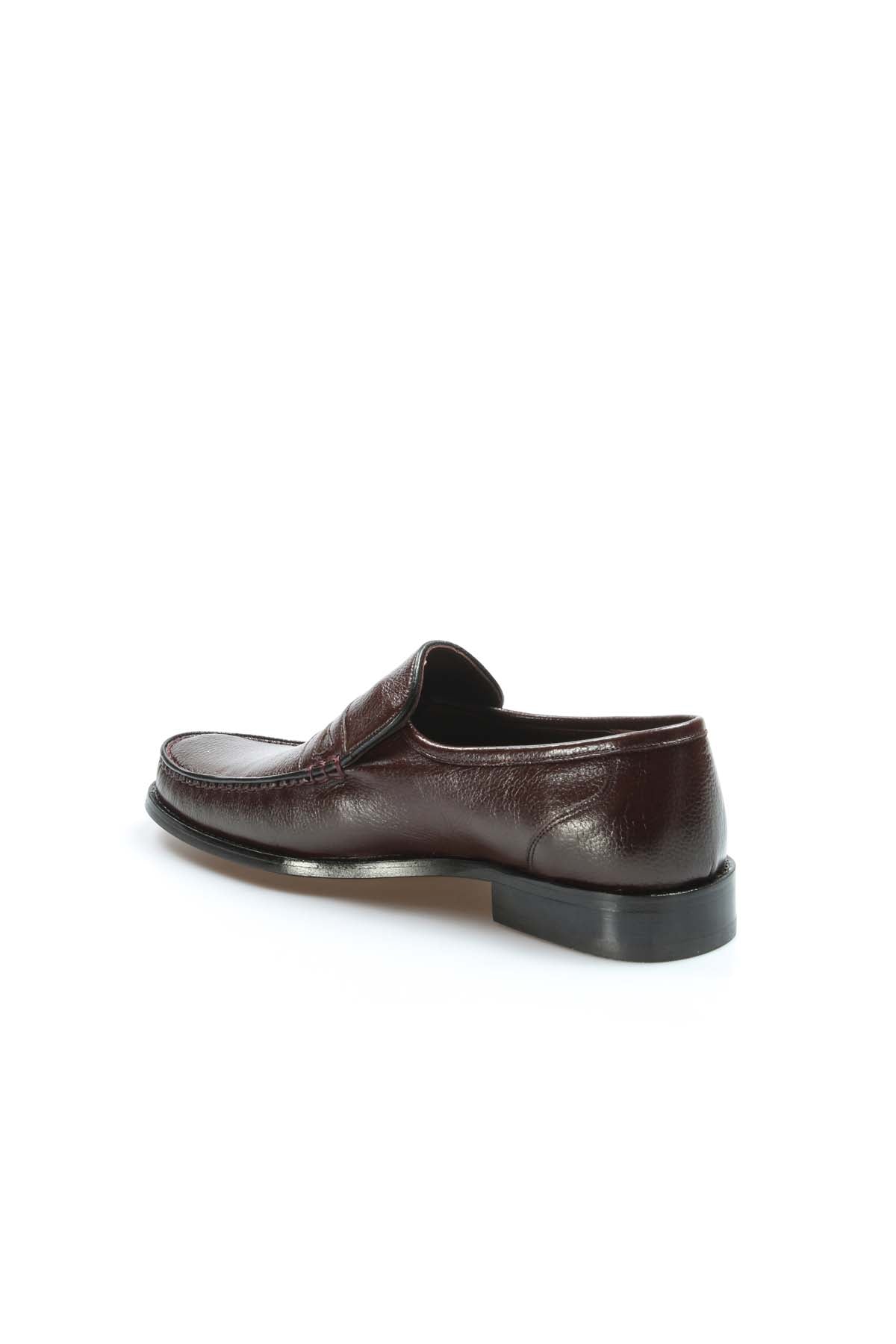 KOALA SYDNEY Men's Brown Leather Penny Loafers-Wessi