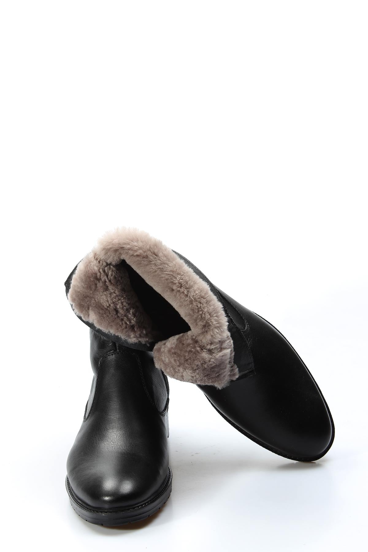 KOALA SYDNEY Men's Black Leather Ankle Boots-Wessi