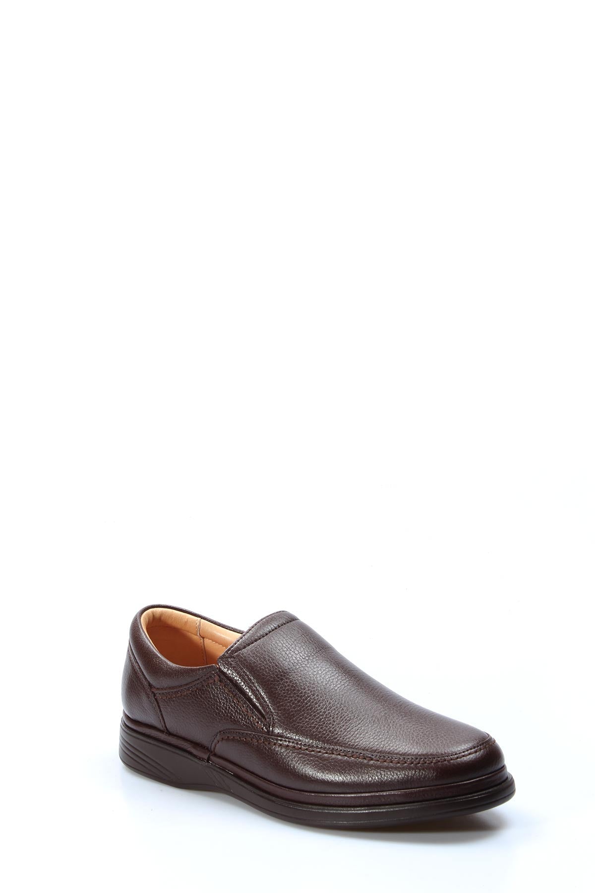 KOALA SYDNEY Elegant Men's Brown Leather Slip-On Loafers