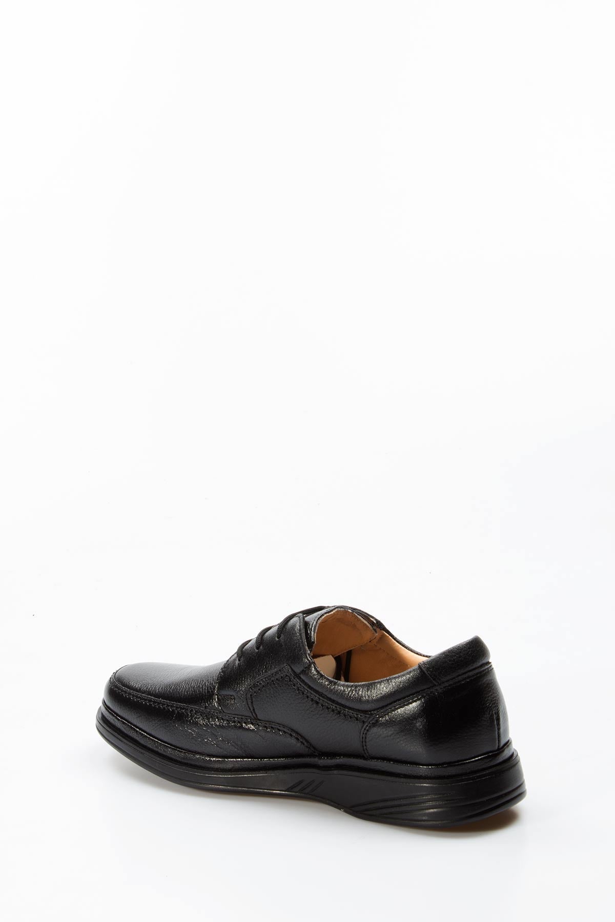 Men's Orthopedic Casual Black Leather Shoes