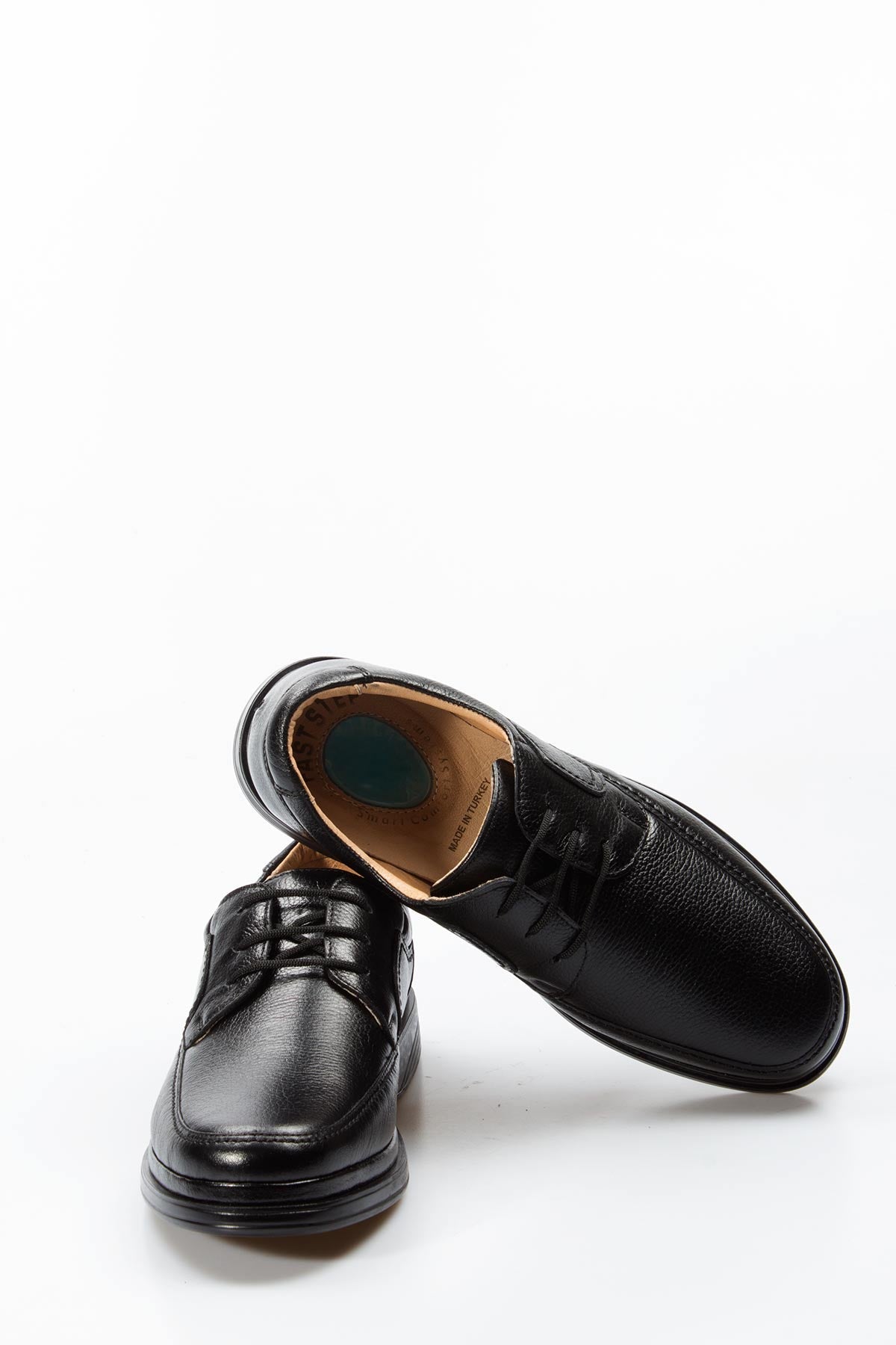 Men's Orthopedic Casual Black Leather Shoes