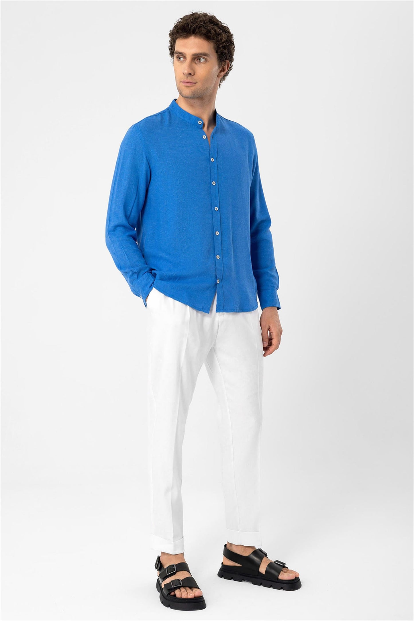 Men's Sax Judge Collar Shirt