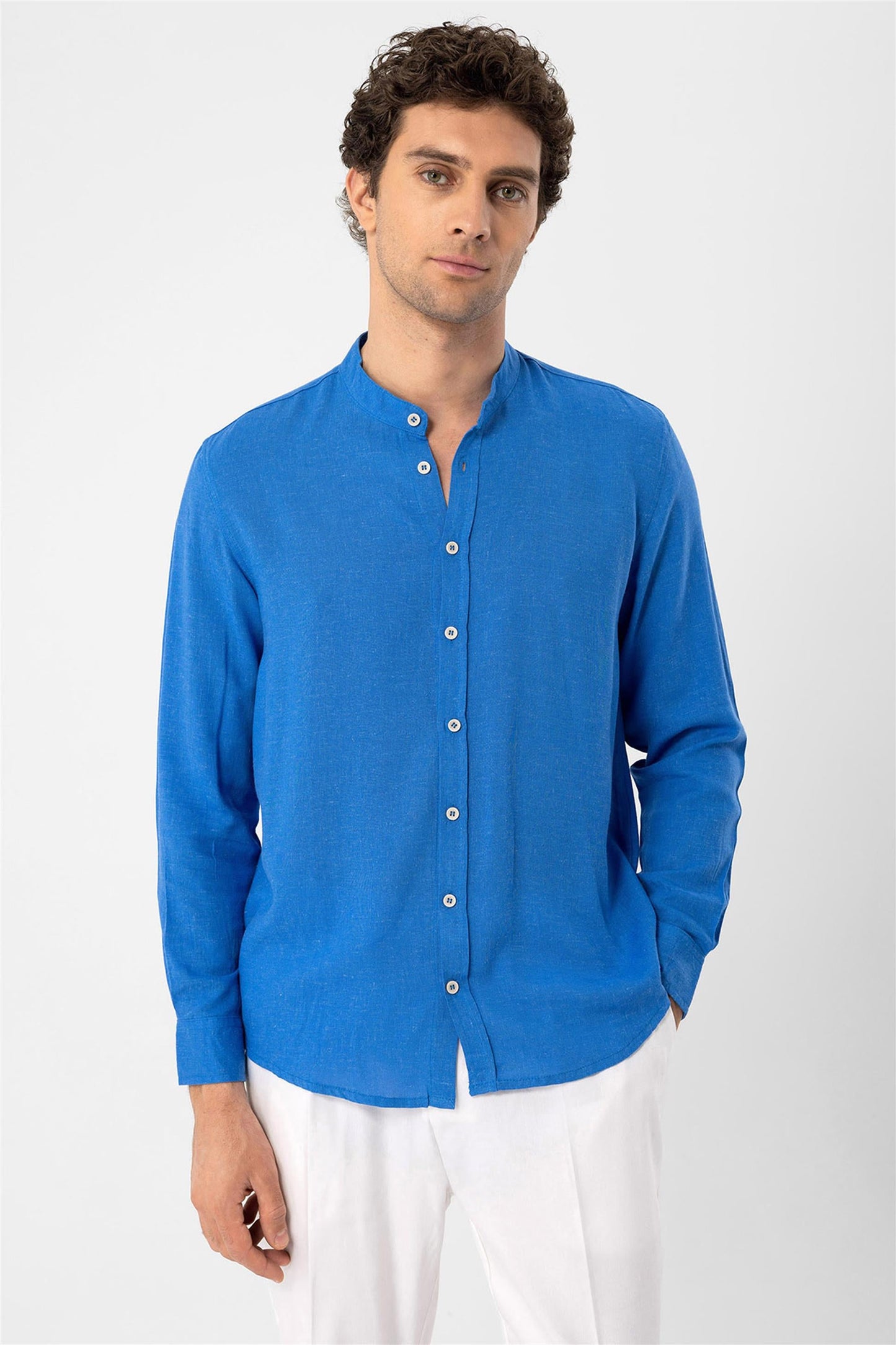 Men's Sax Judge Collar Shirt