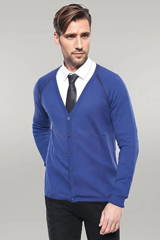 Indigo Cotton Men's Knitwear