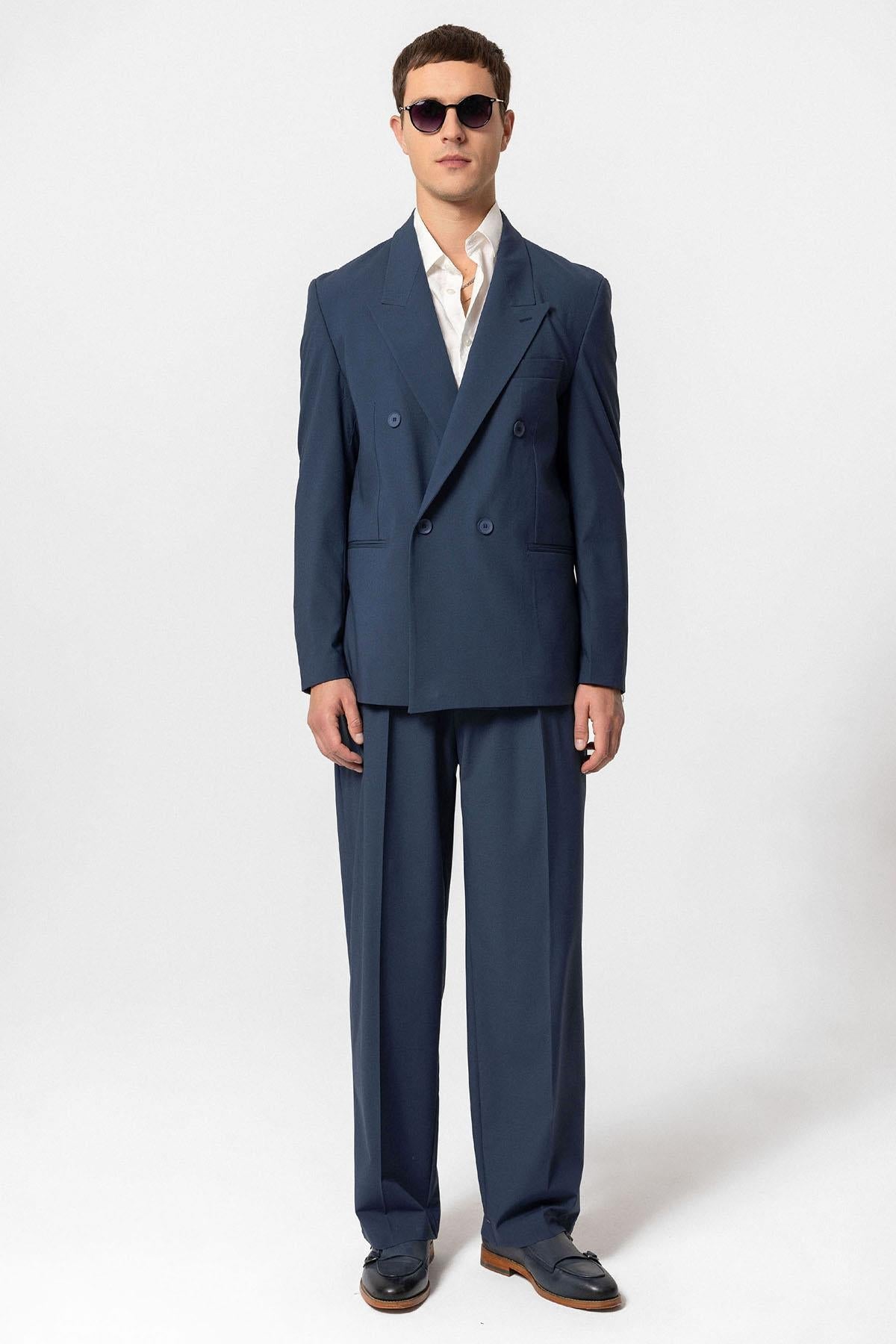 KOALA SYDNEY Single Button Double-breasted Men's Blazer Jacket