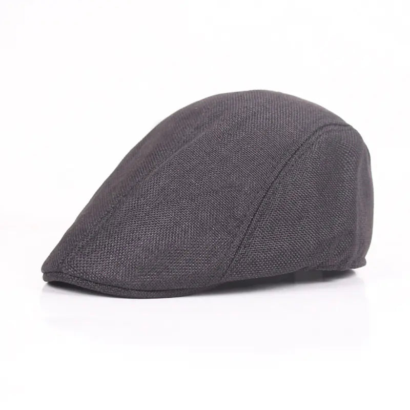 Men’s Cotton Linen Beret Hat