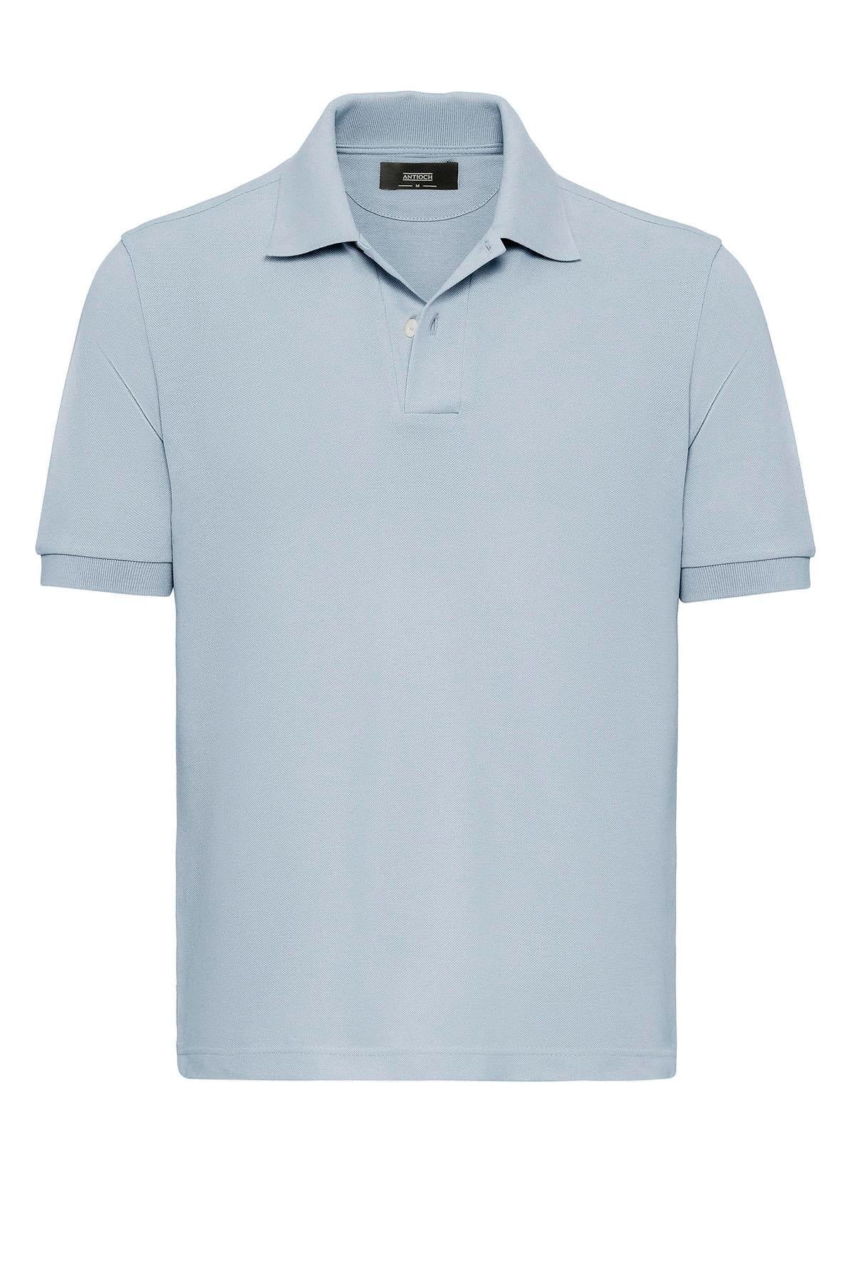 KOALA SYDNEY Men's Blue Polo Neck T-Shirt