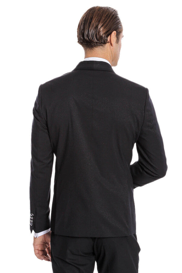 Navy Blue Shawl Lapel Tuxedo