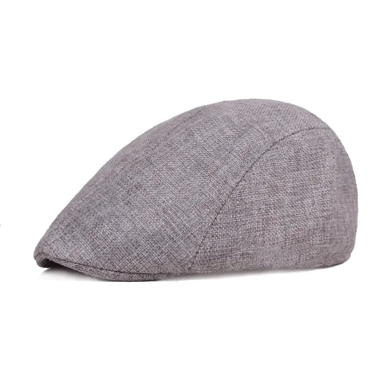 Men’s Cotton Linen Beret Hat