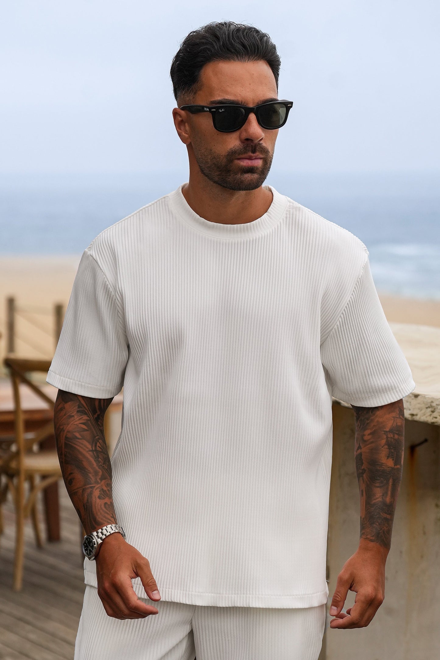 THE PLEATED T-SHIRT