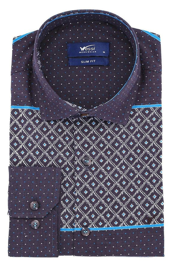KOALA SYDNEY Printed Cotton Brown Shirt