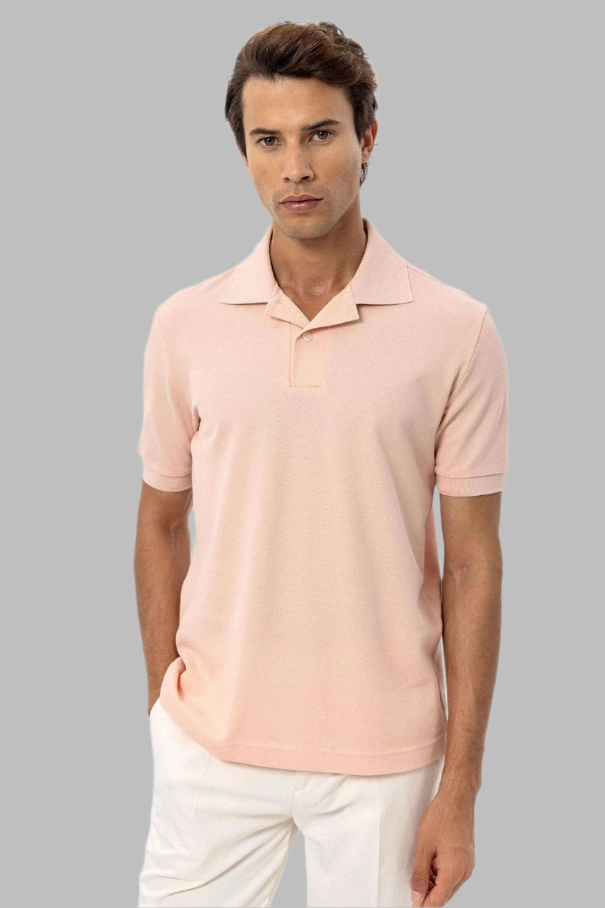 KOALA SYDNEY Men's Powder Polo Neck T-Shirt