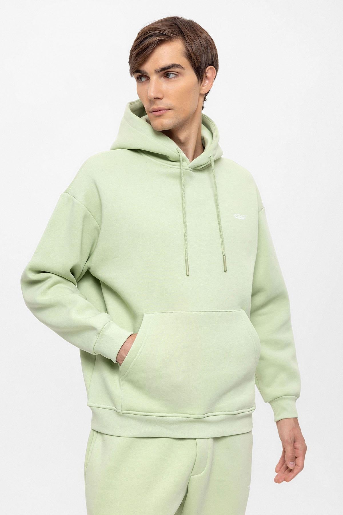 KOALA SYDNEY Men's Mint Regular Fit Printed Tracksuit Set