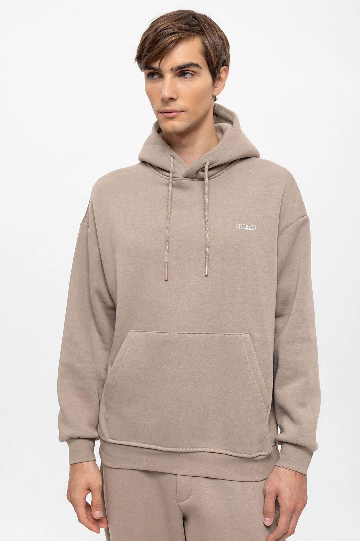 KOALA SYDNEY Men's Mink Regular Fit Printed Tracksuit Set