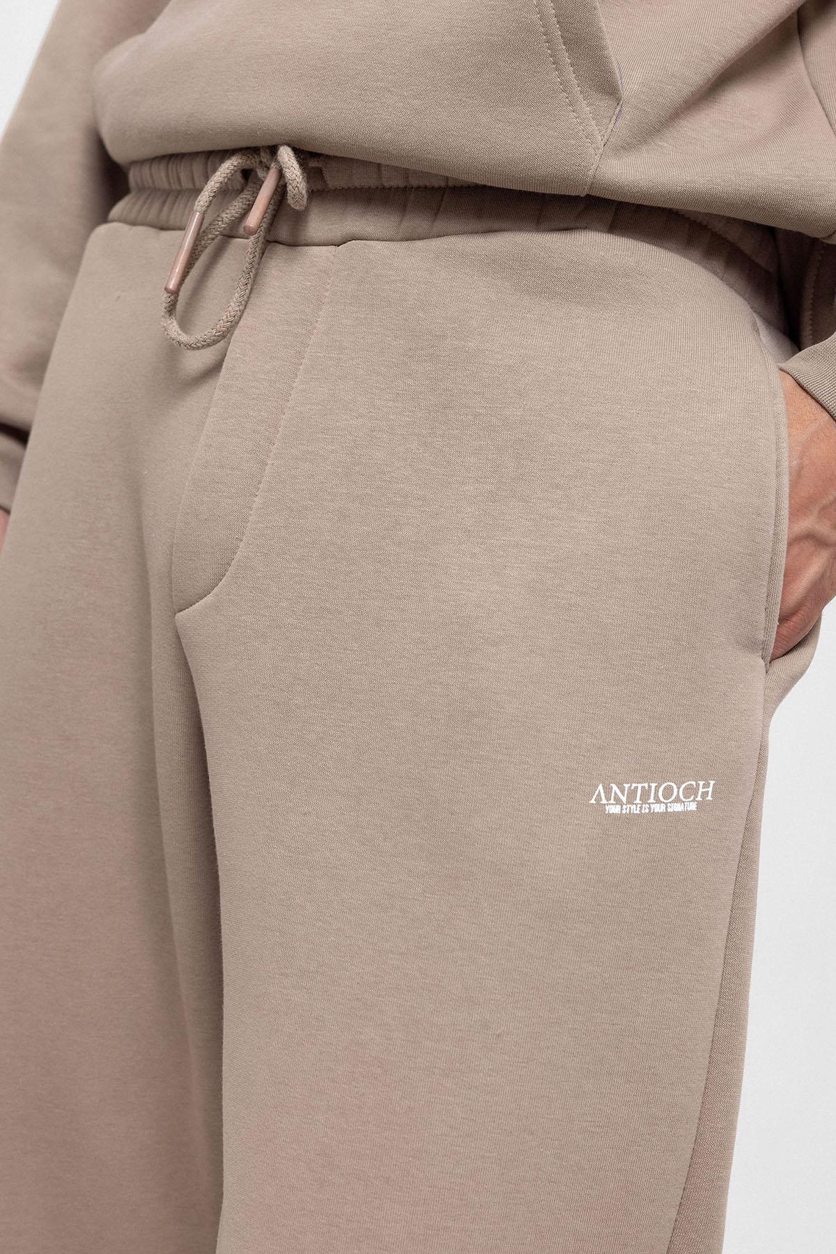 KOALA SYDNEY Men's Mink Regular Fit Printed Tracksuit Set