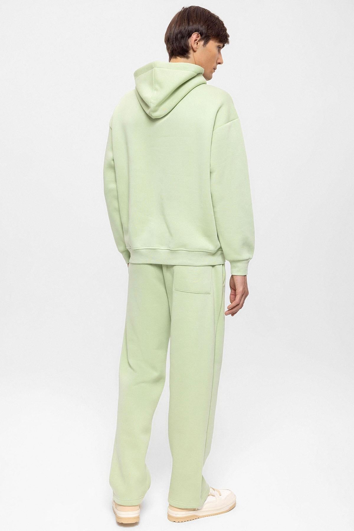 Men's Mint Regular Fit Printed Tracksuit Set
