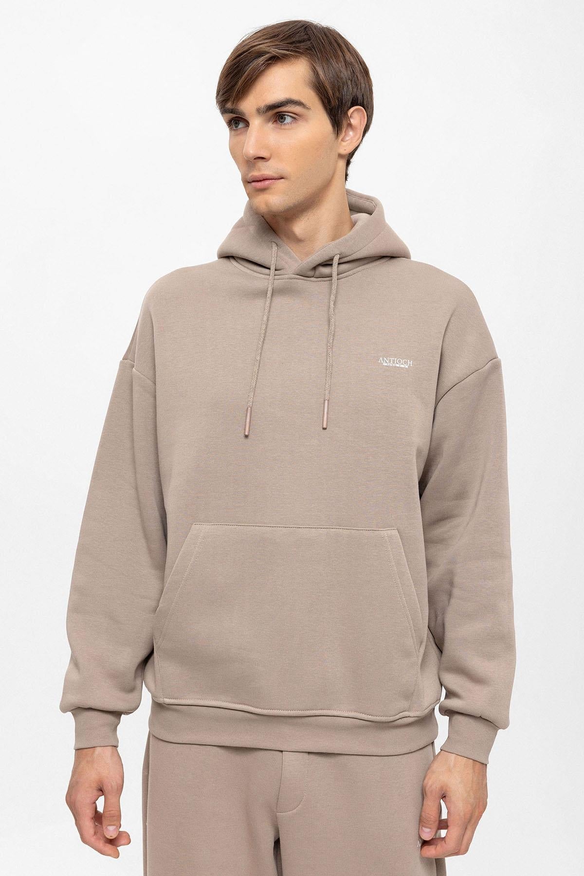KOALA SYDNEY Men's Mink Regular Fit Printed Tracksuit Set