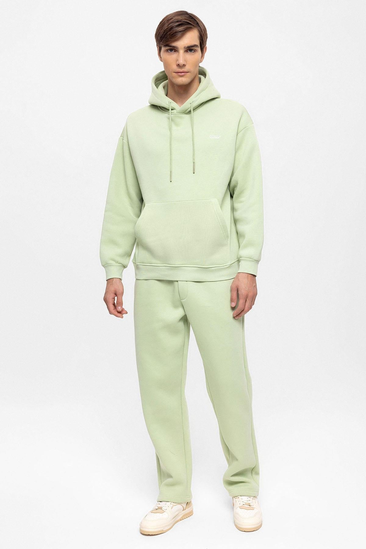 KOALA SYDNEY Men's Mint Regular Fit Printed Tracksuit Set
