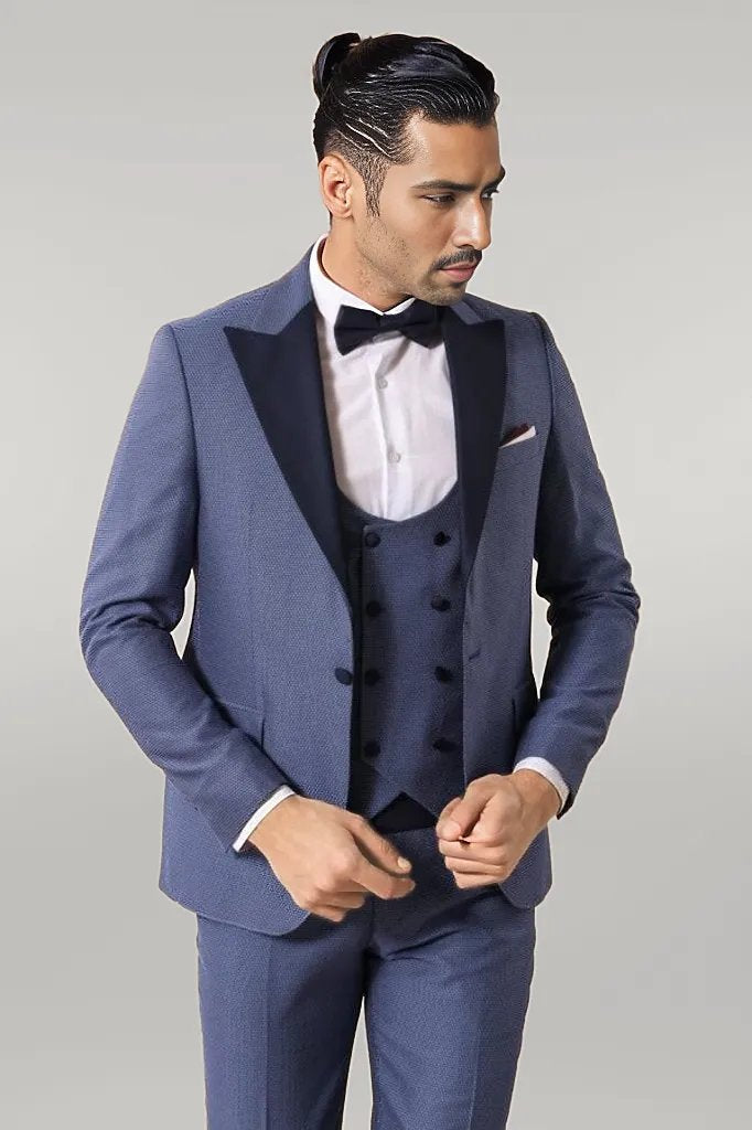 KOALA SYDNEY Removable Peak Lapel Blue Tuxedo |