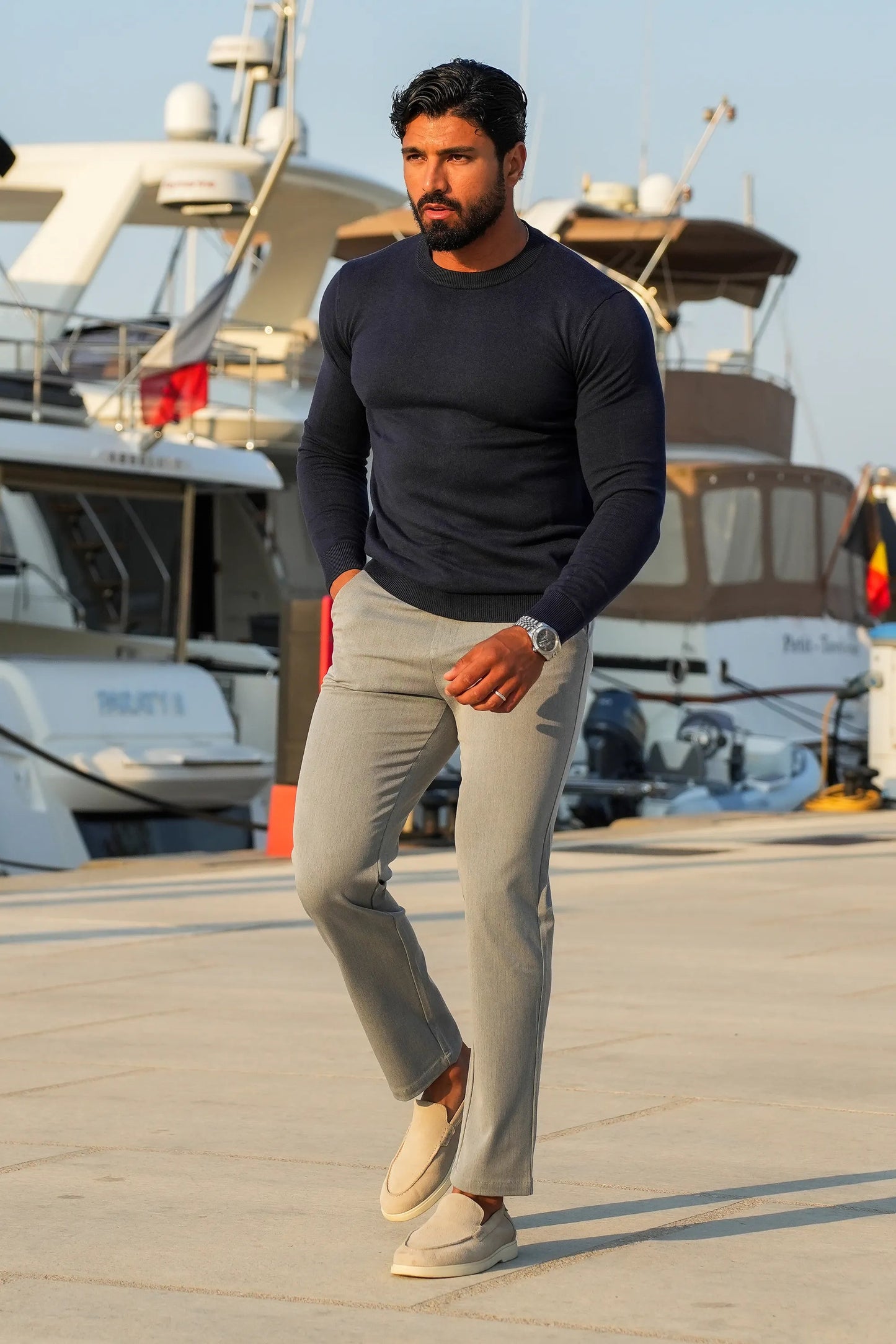 Santoni Classic Crewneck Sweater