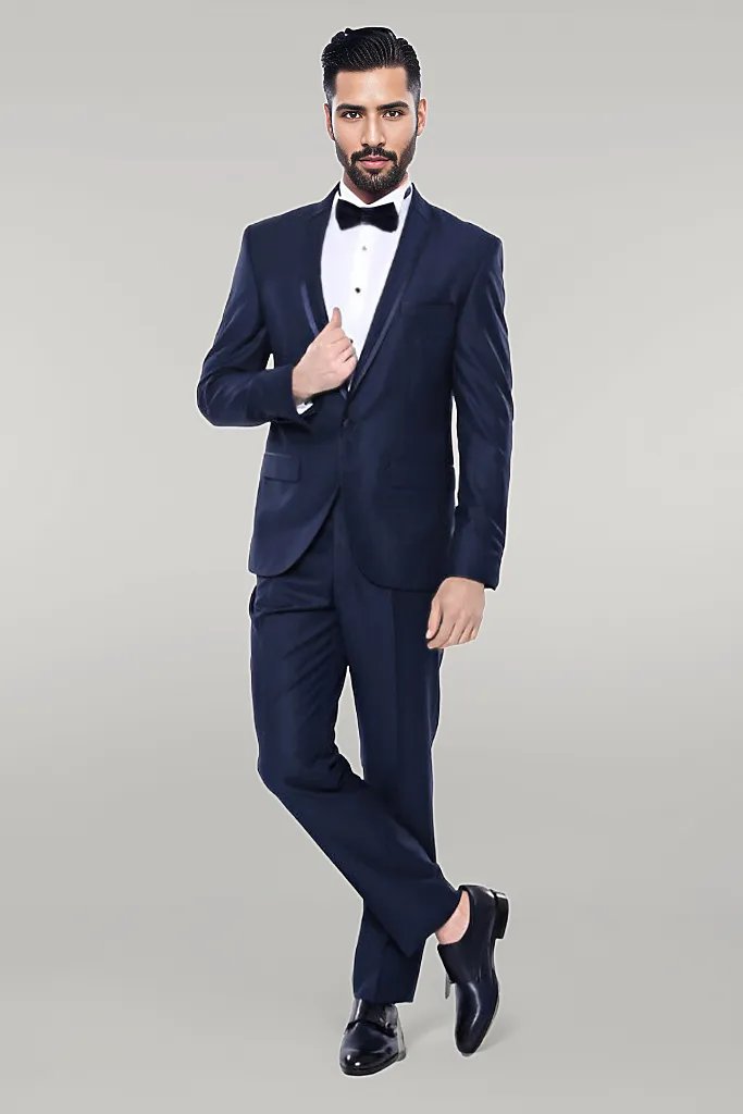 KOALA SYDNEY Shawl Lapel Blue Wedding Suit |