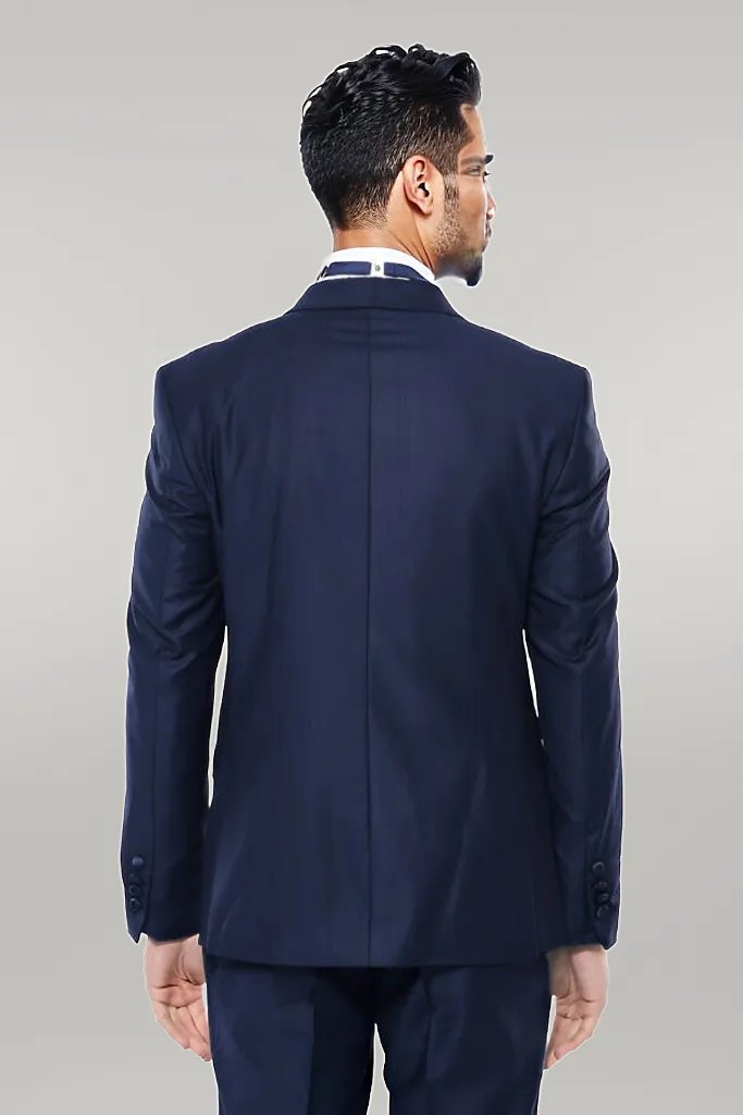 KOALA SYDNEY Shawl Lapel Blue Wedding Suit |