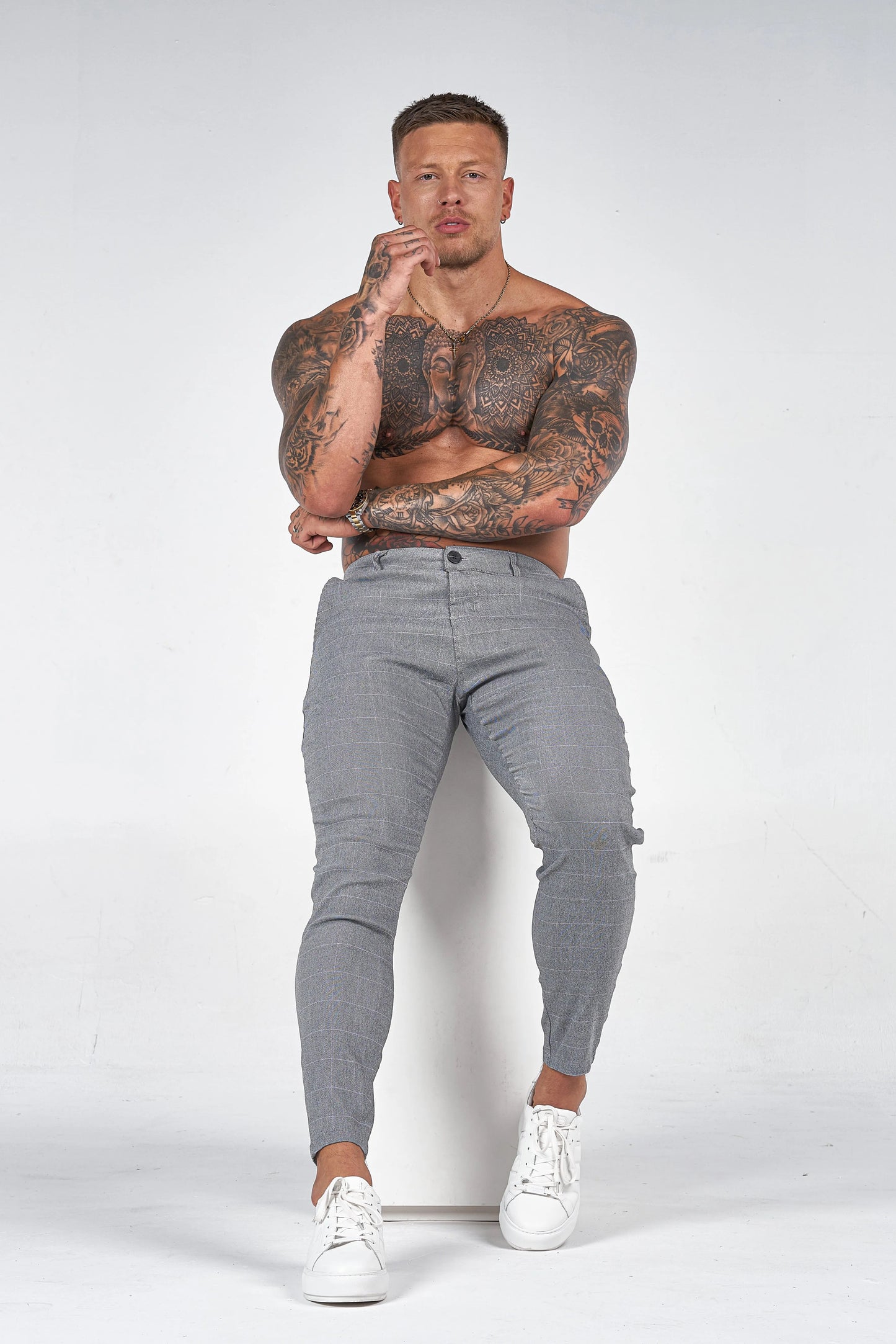 Grey Siena Trousers