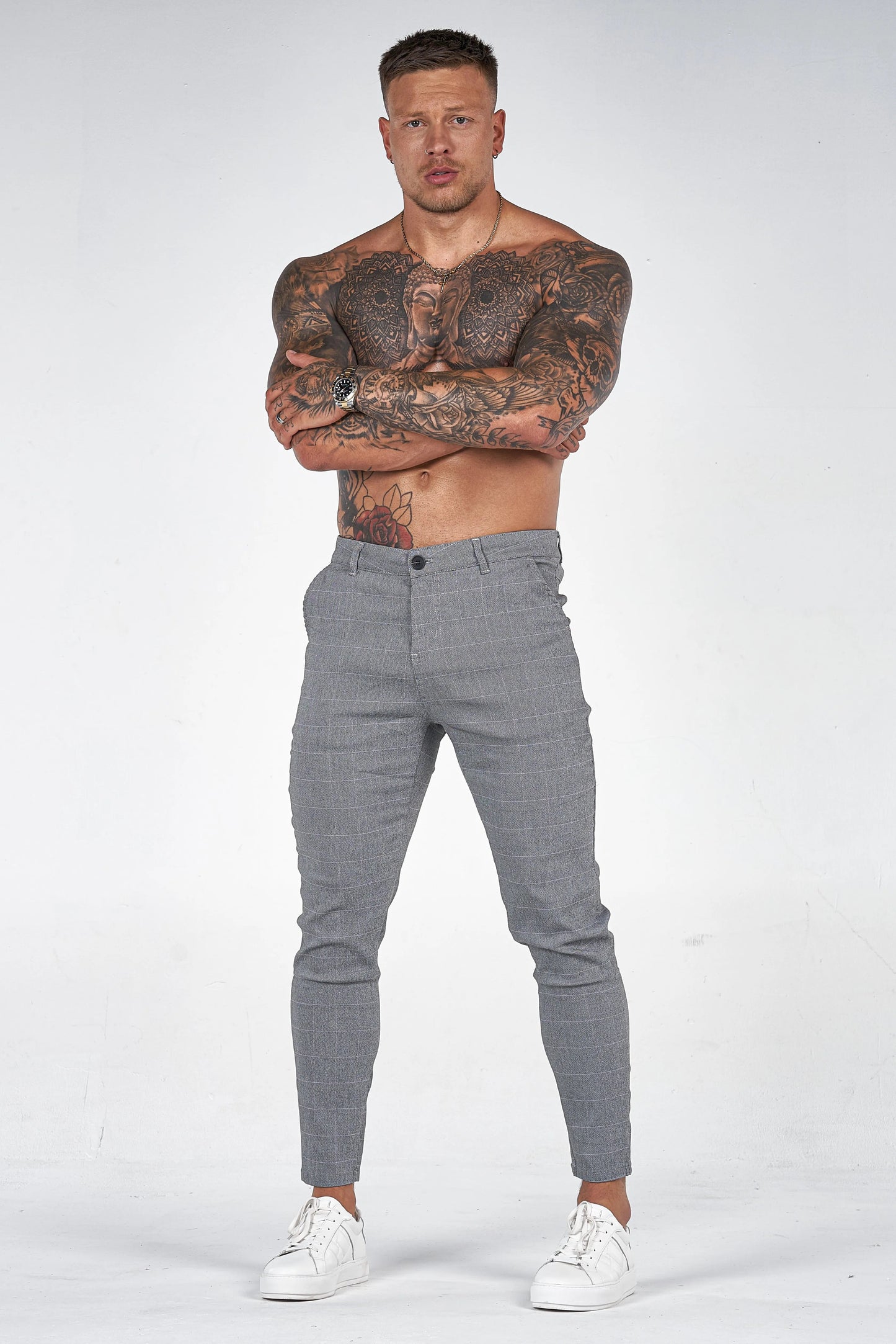 Grey Siena Trousers