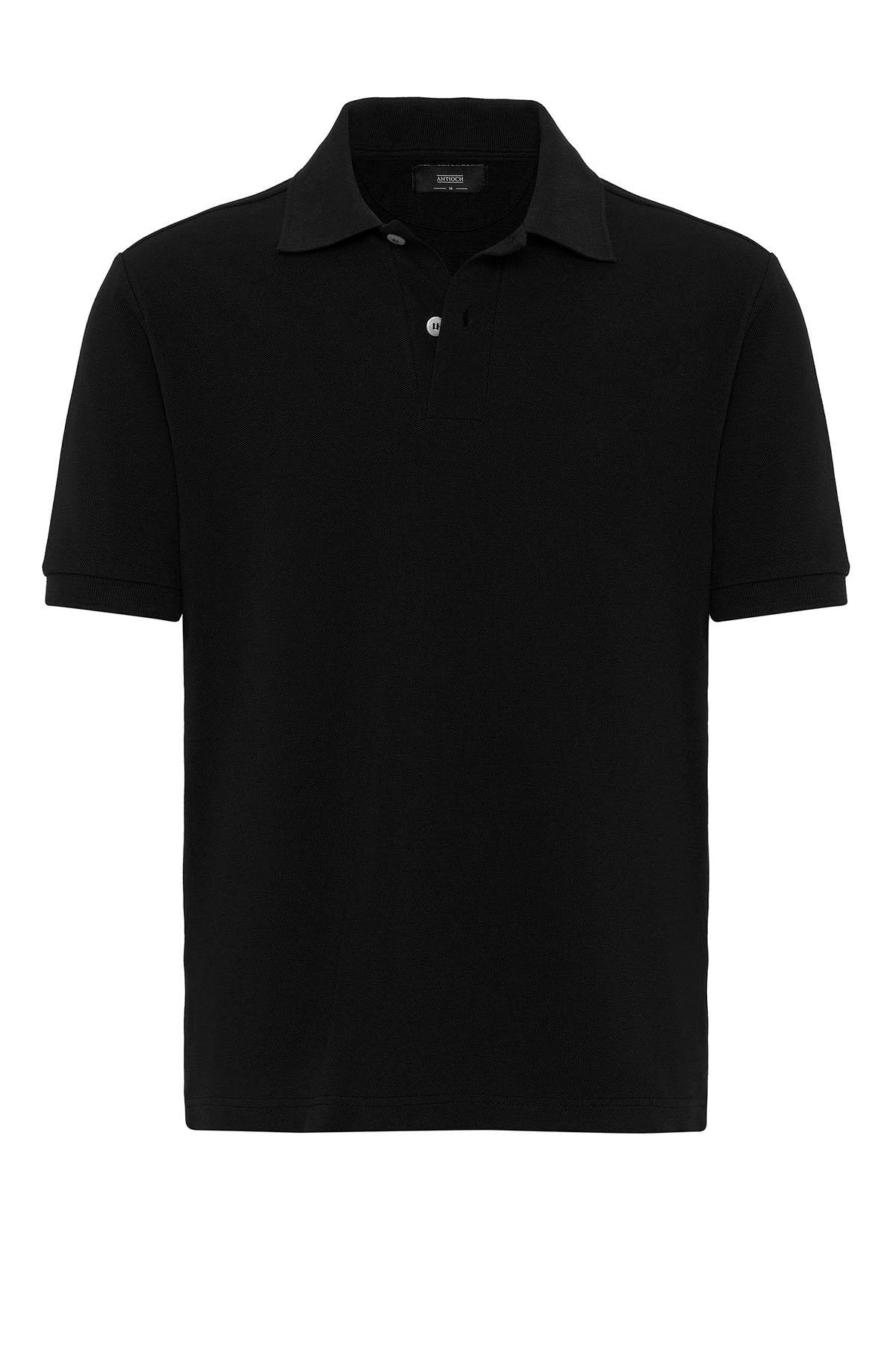 KOALA SYDNEY Men's Black Polo Neck T-Shirt