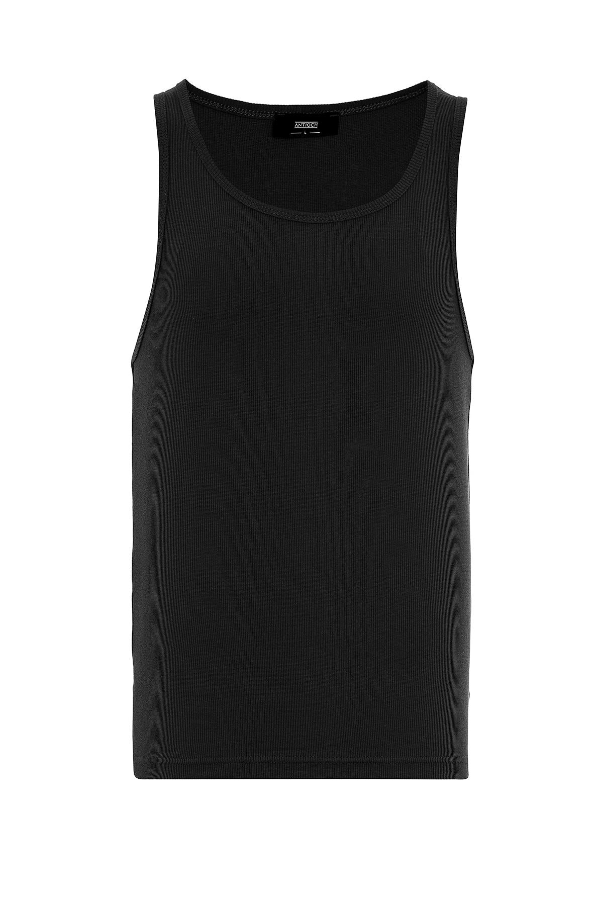 Men's Black Slim Fit Male Athlete