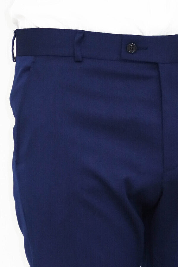 KOALA SYDNEY Slim Fit Plain Blue Men Pants
