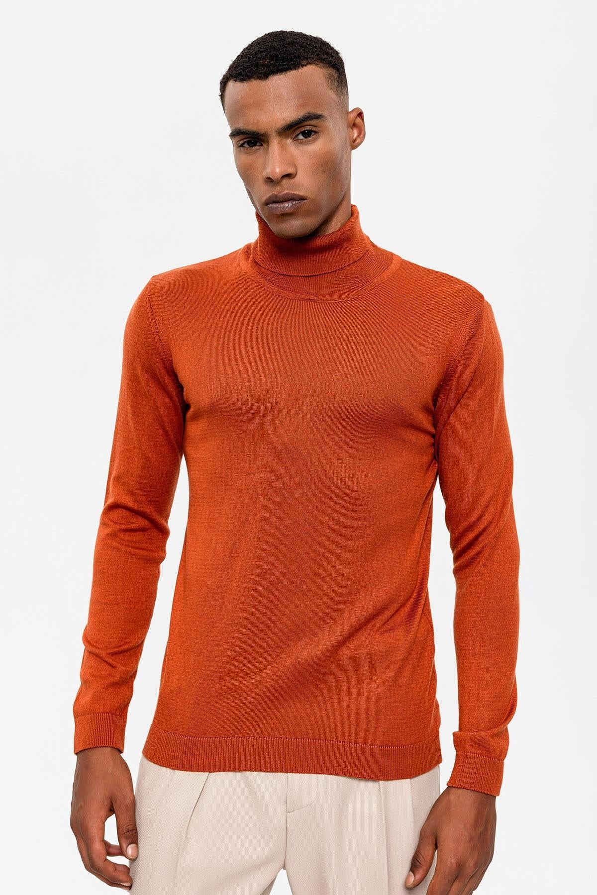 KOALA SYDNEY Men's Tile Full Turtleneck Knitwear