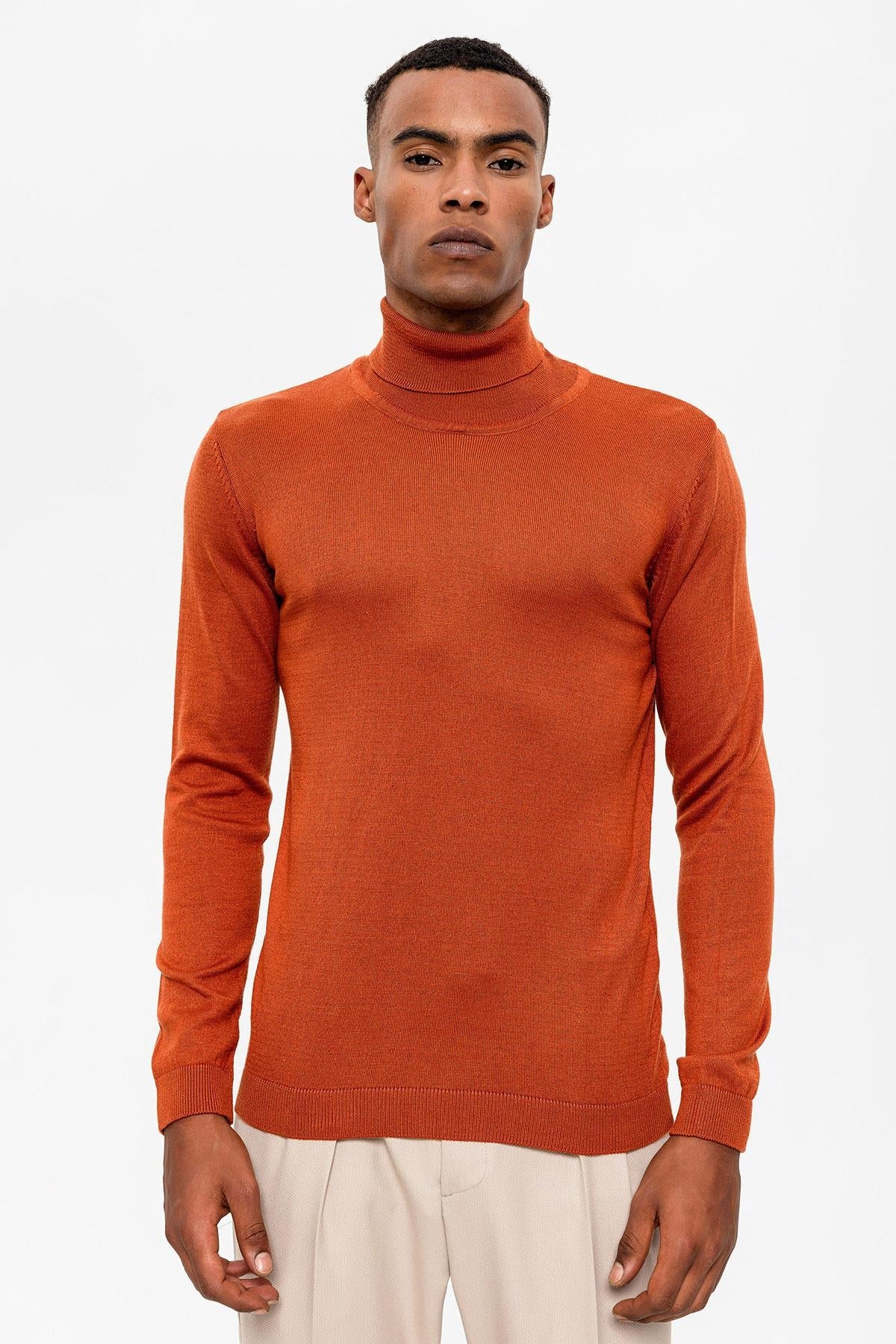KOALA SYDNEY Men's Tile Full Turtleneck Knitwear