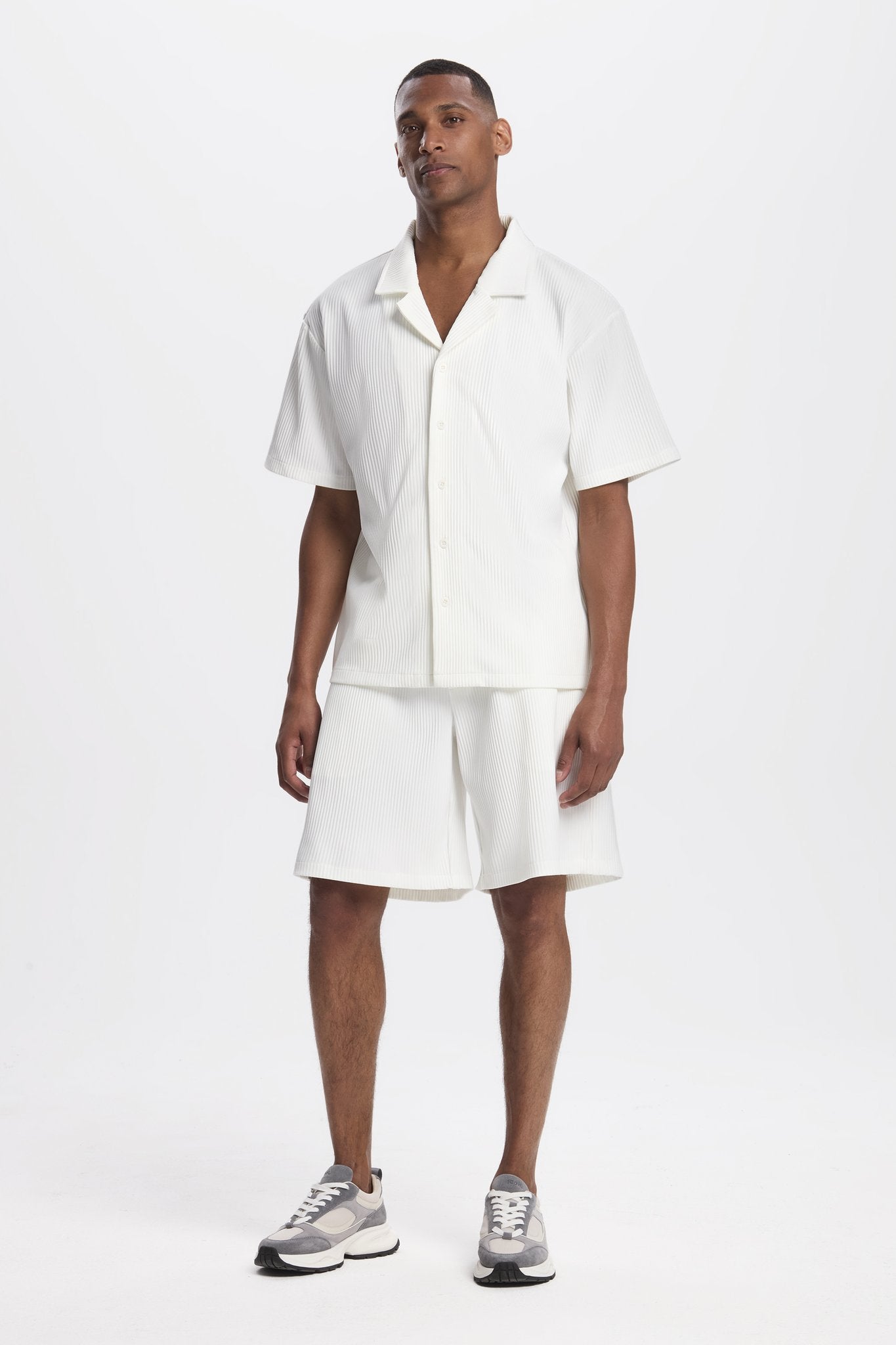 Pleated Short Set