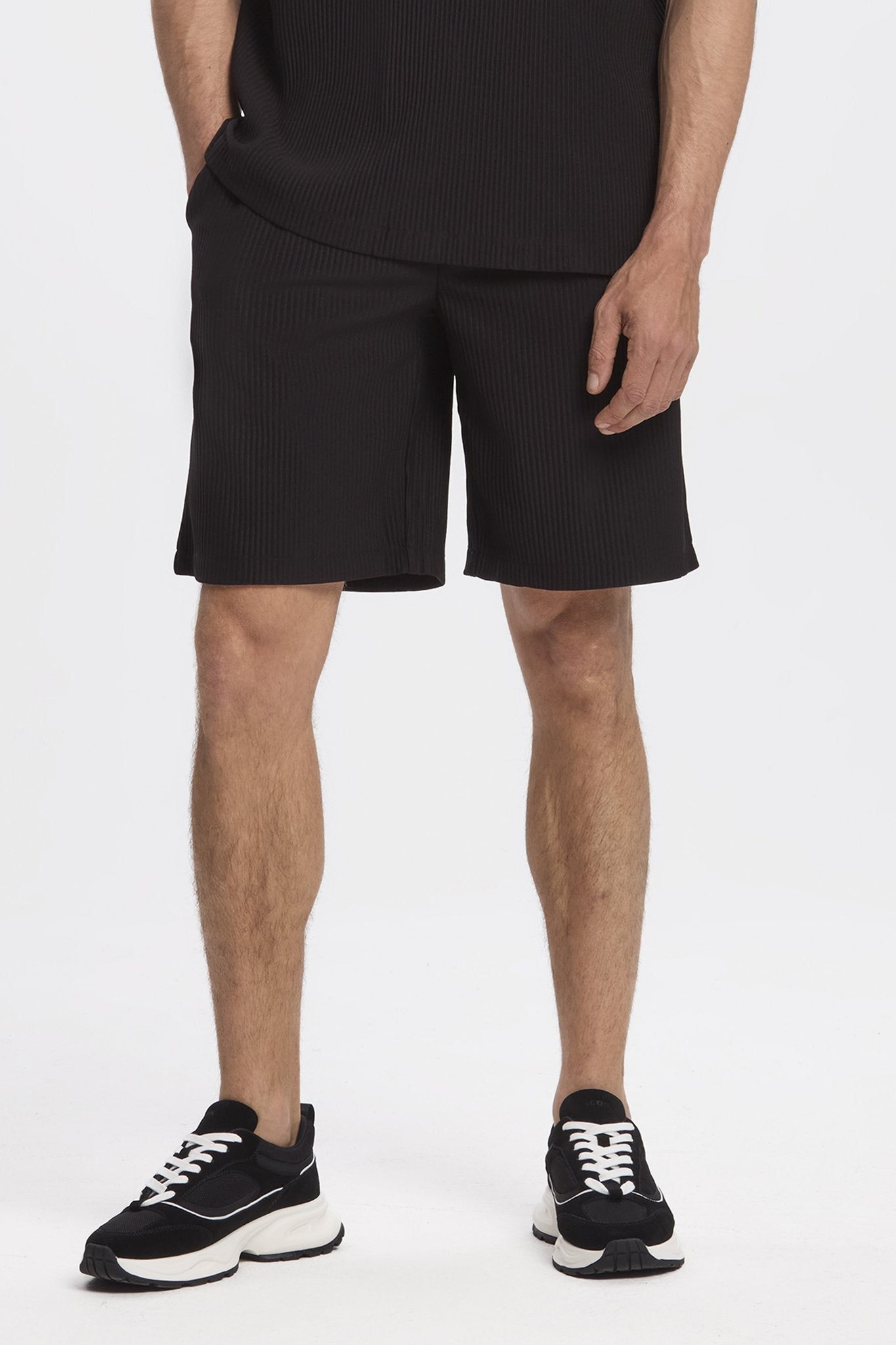 Pleated Short Set