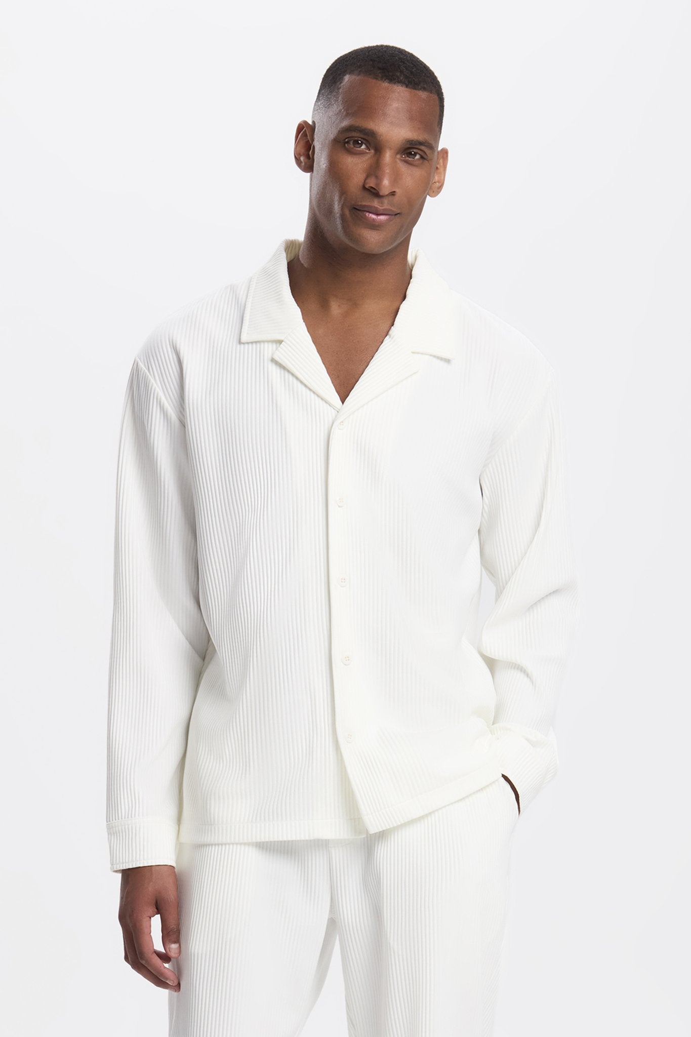 Pleated Long Set