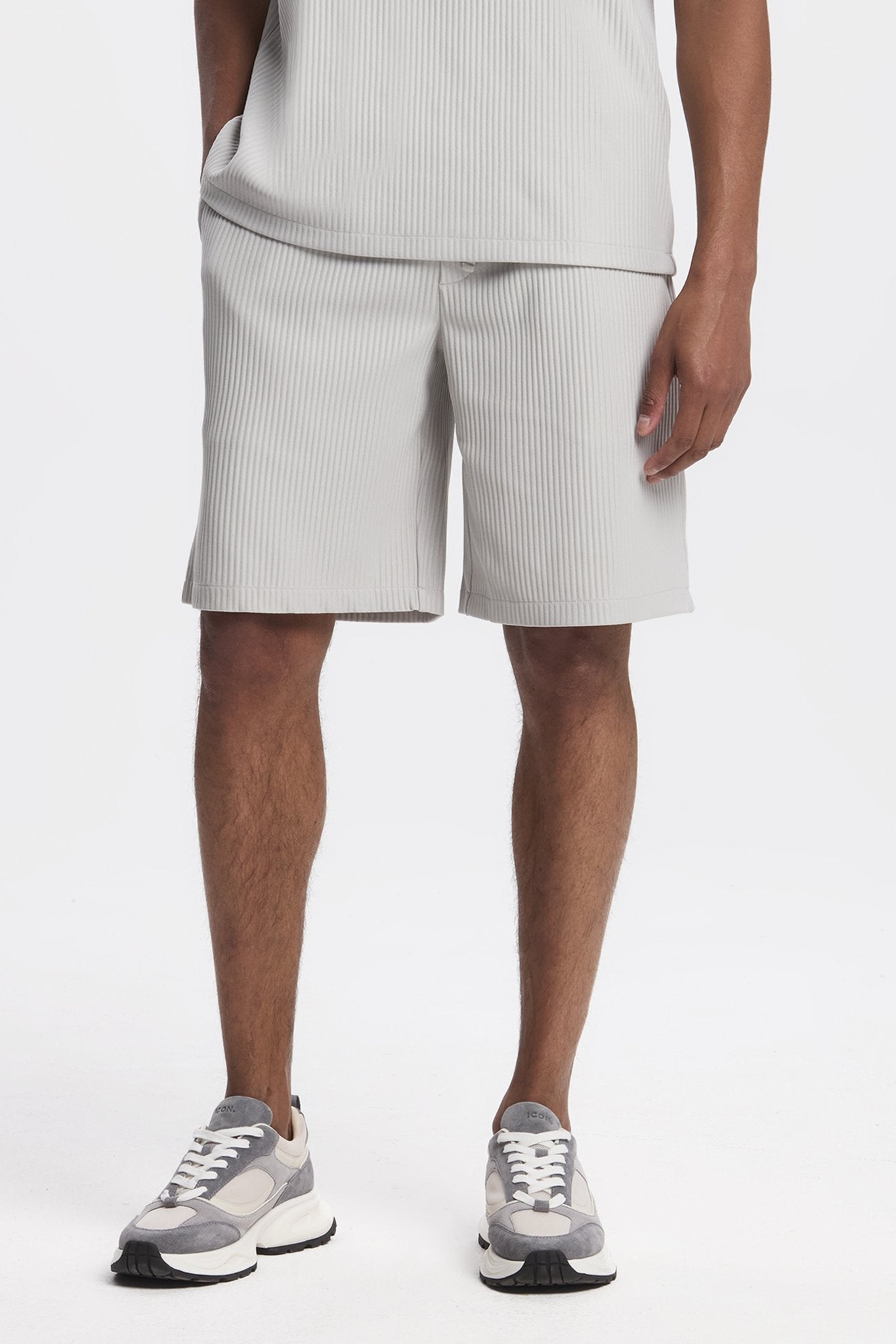 Pleated Short Set