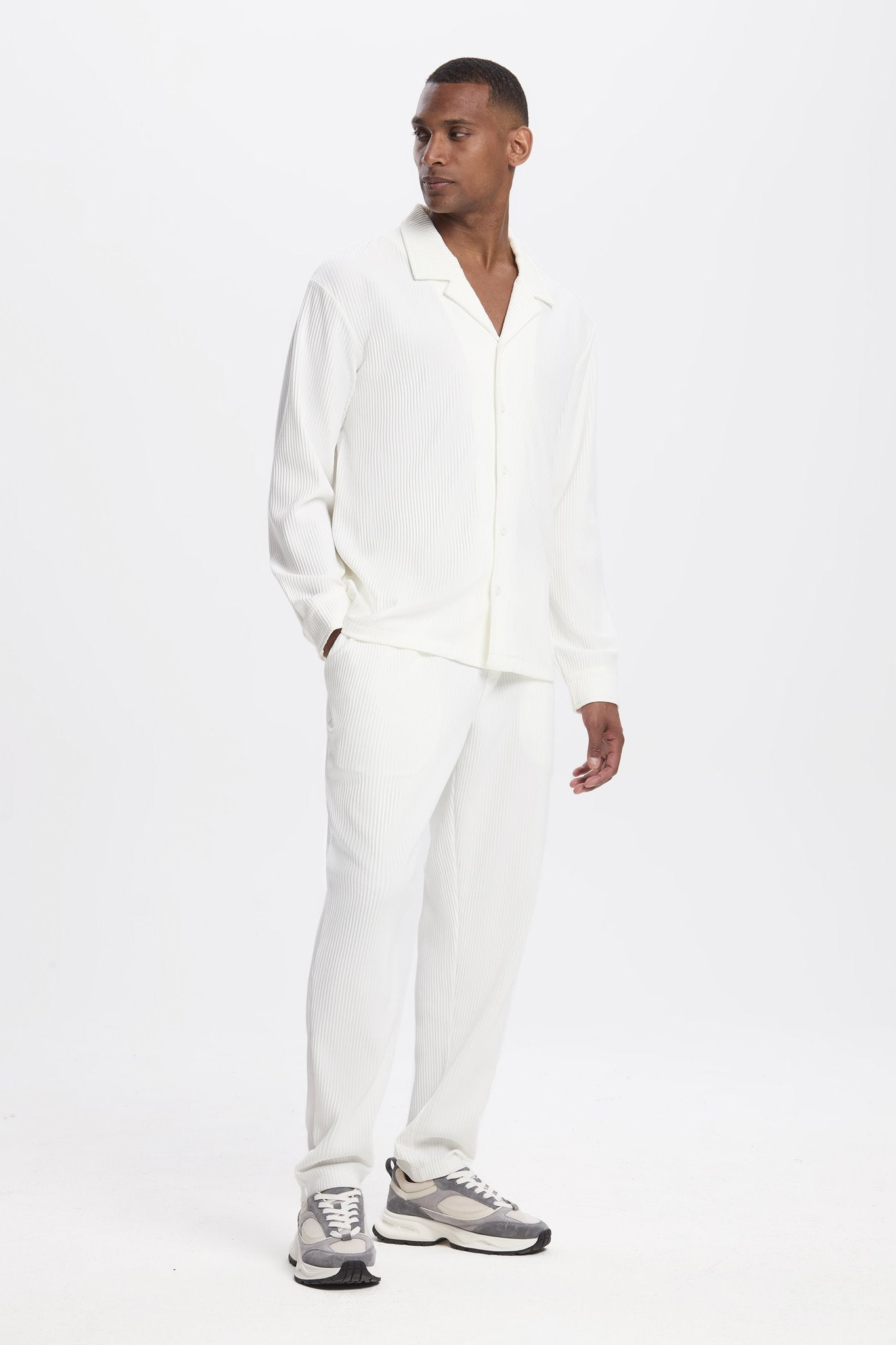 Pleated Long Set