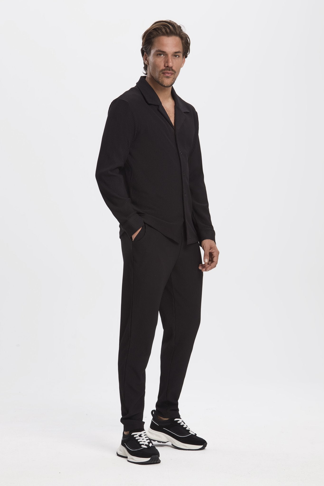 Pleated Long Set